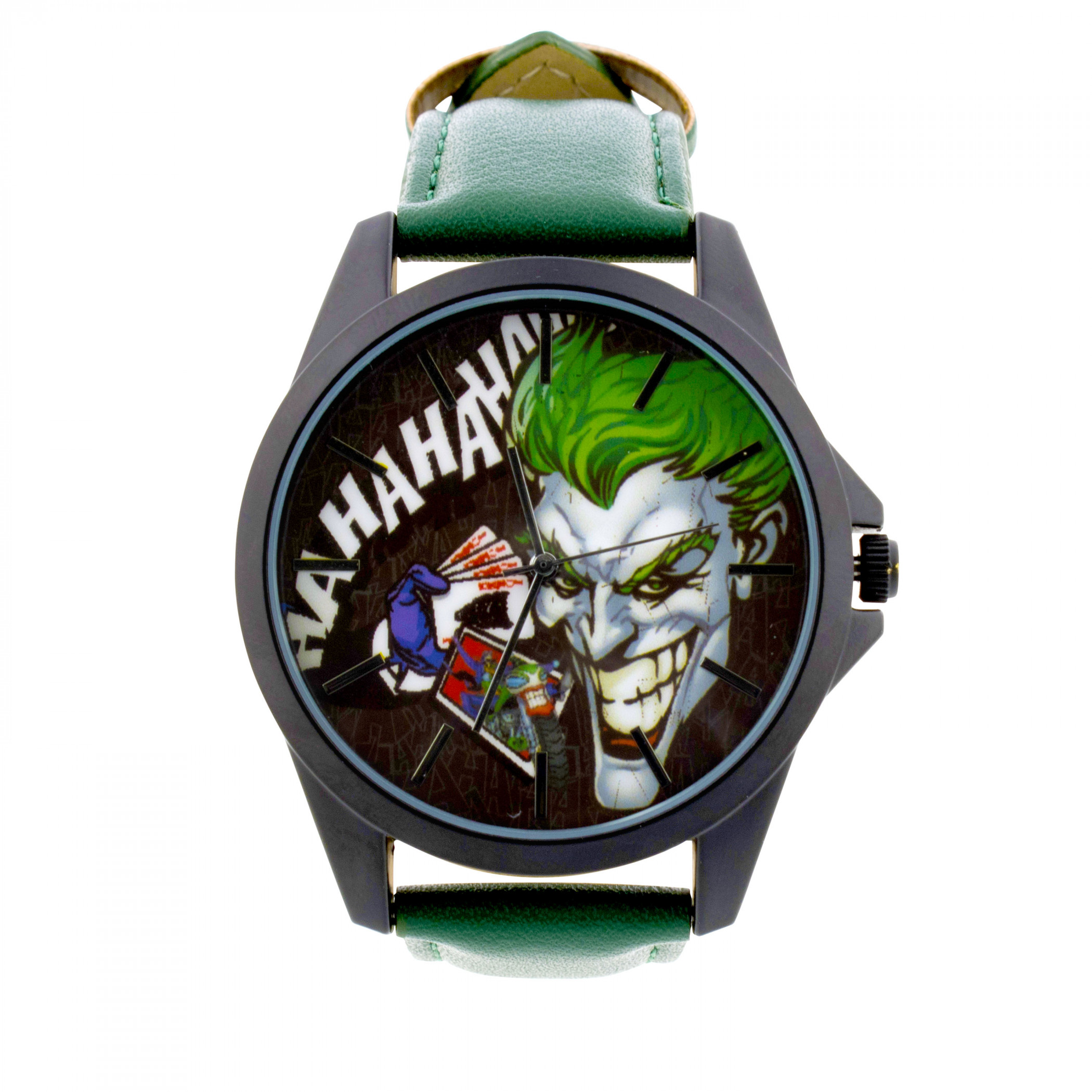 JOKER☆  Joker Laughing Green Men's Watch - SuperHeroStuff