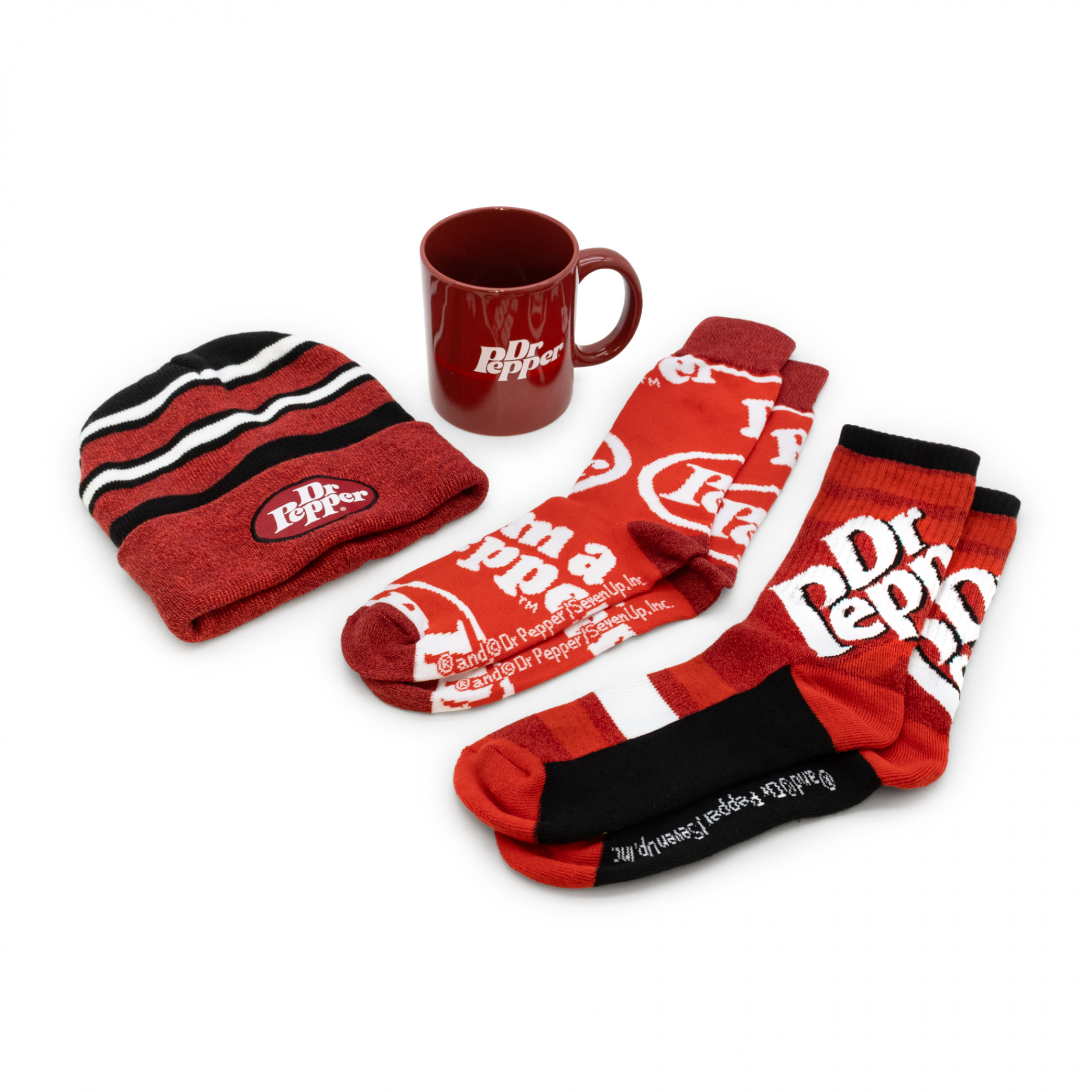 Dr. Pepper Boot Sock Cozy Bundle Gift Set - WearYourBeer