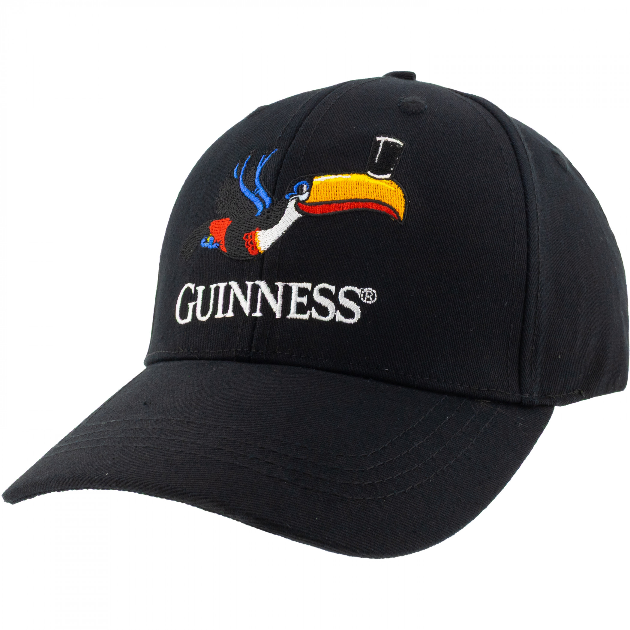 Guinness Beer Toucan Adjustable Black Hat - WearYourBeer display picture 2