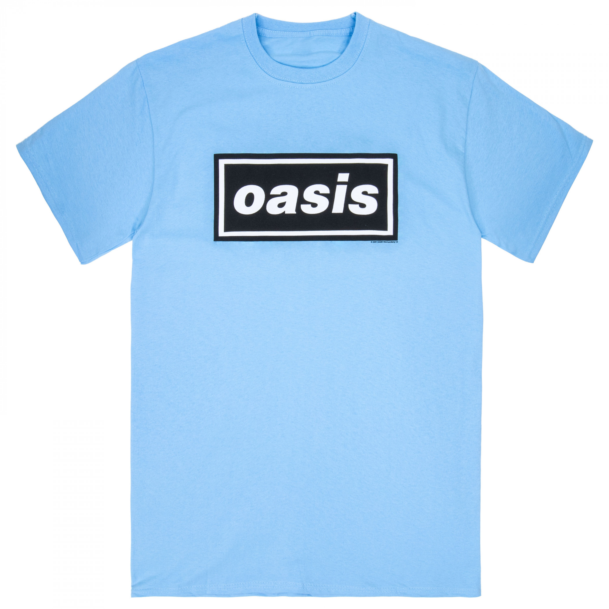 Oasis Logo Blue Colorway T-Shirt - WearYourBeer