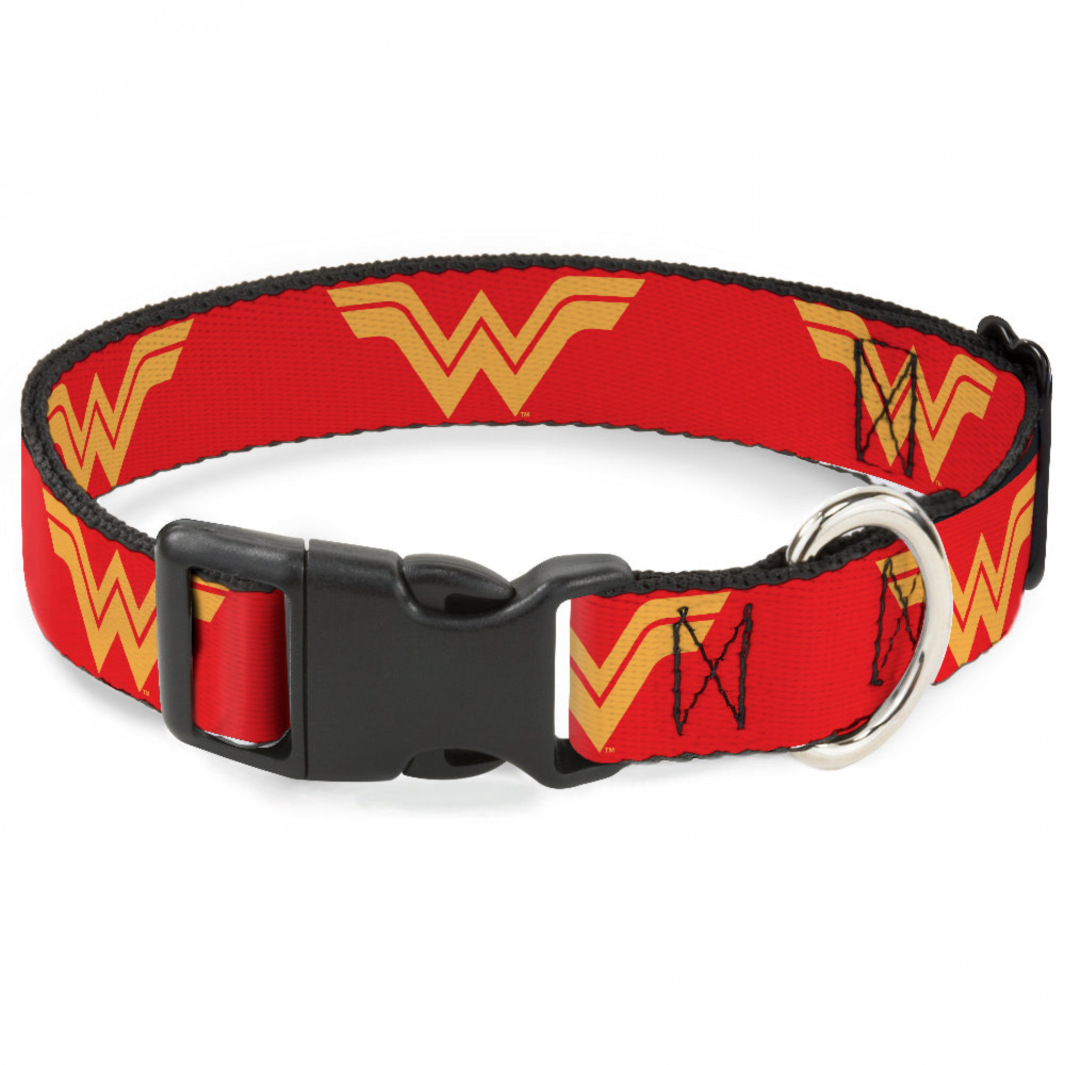 DC League of Super-Pets Wonder Woman 1" Wide Large Dog Collar