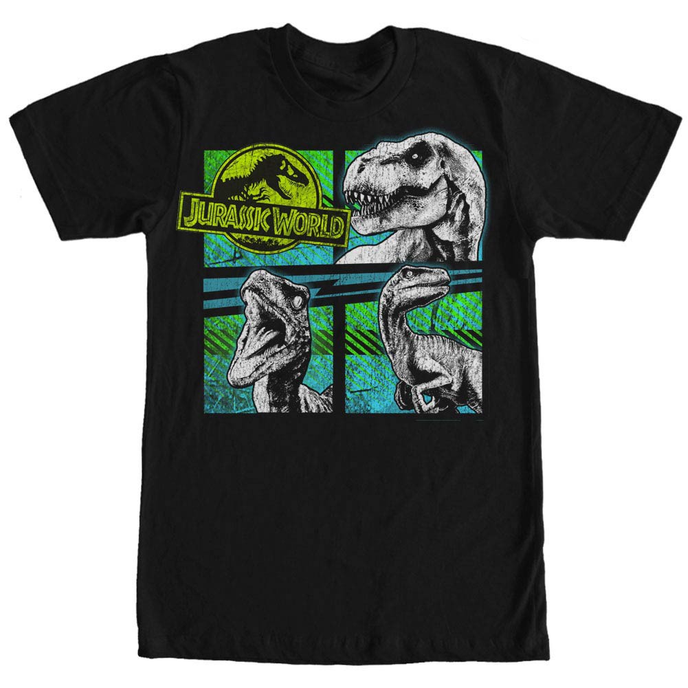 Jurassic World Trouble Squad Black T-Shirt