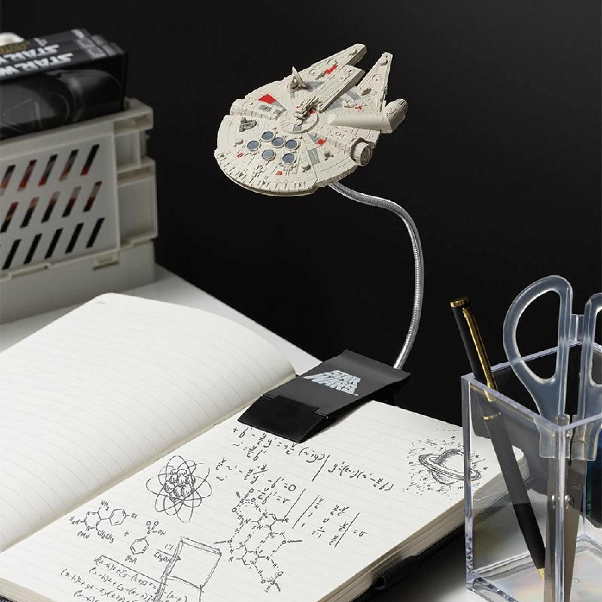 Star Wars Millennium Falcon Book Lamp