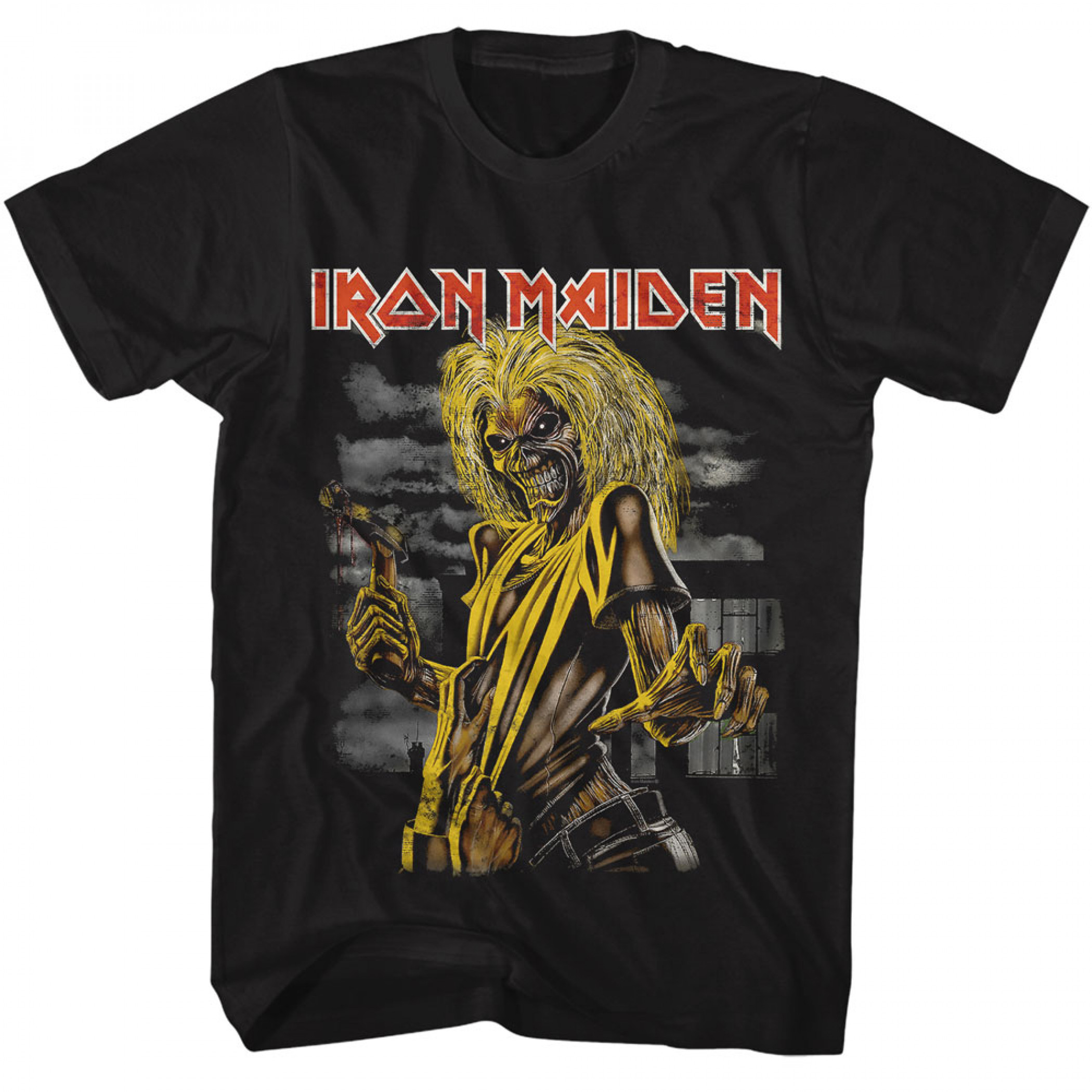 Iron Maiden Killers Album Cover Black T-Shirt - WearYourBeer