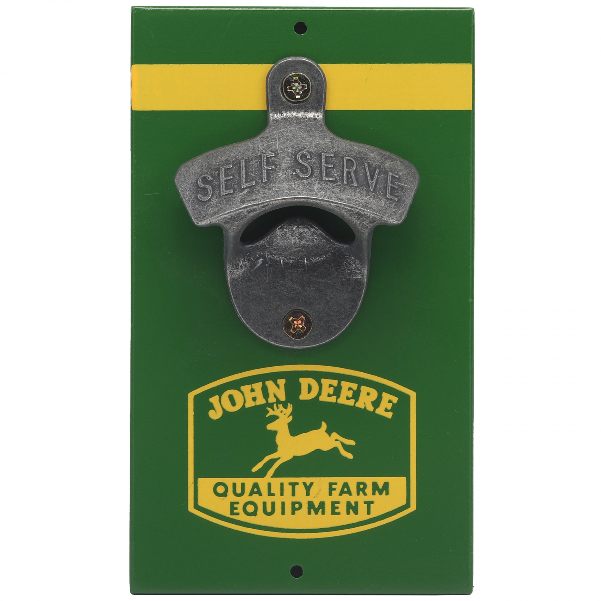 John Deere Rustic Mounted Bottle Opener