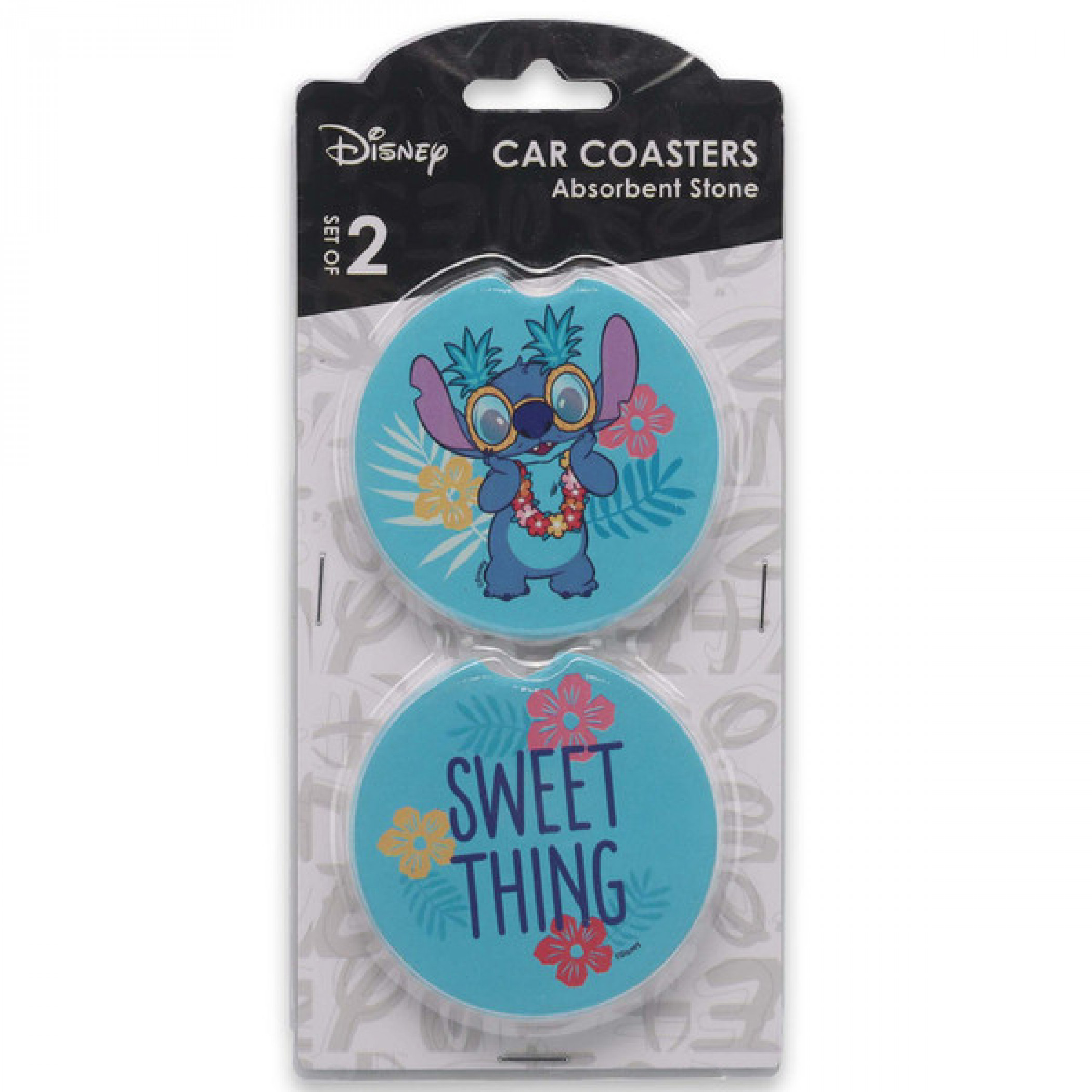 Lilo & Stitch Sweet Thing Tropical Car Coasters