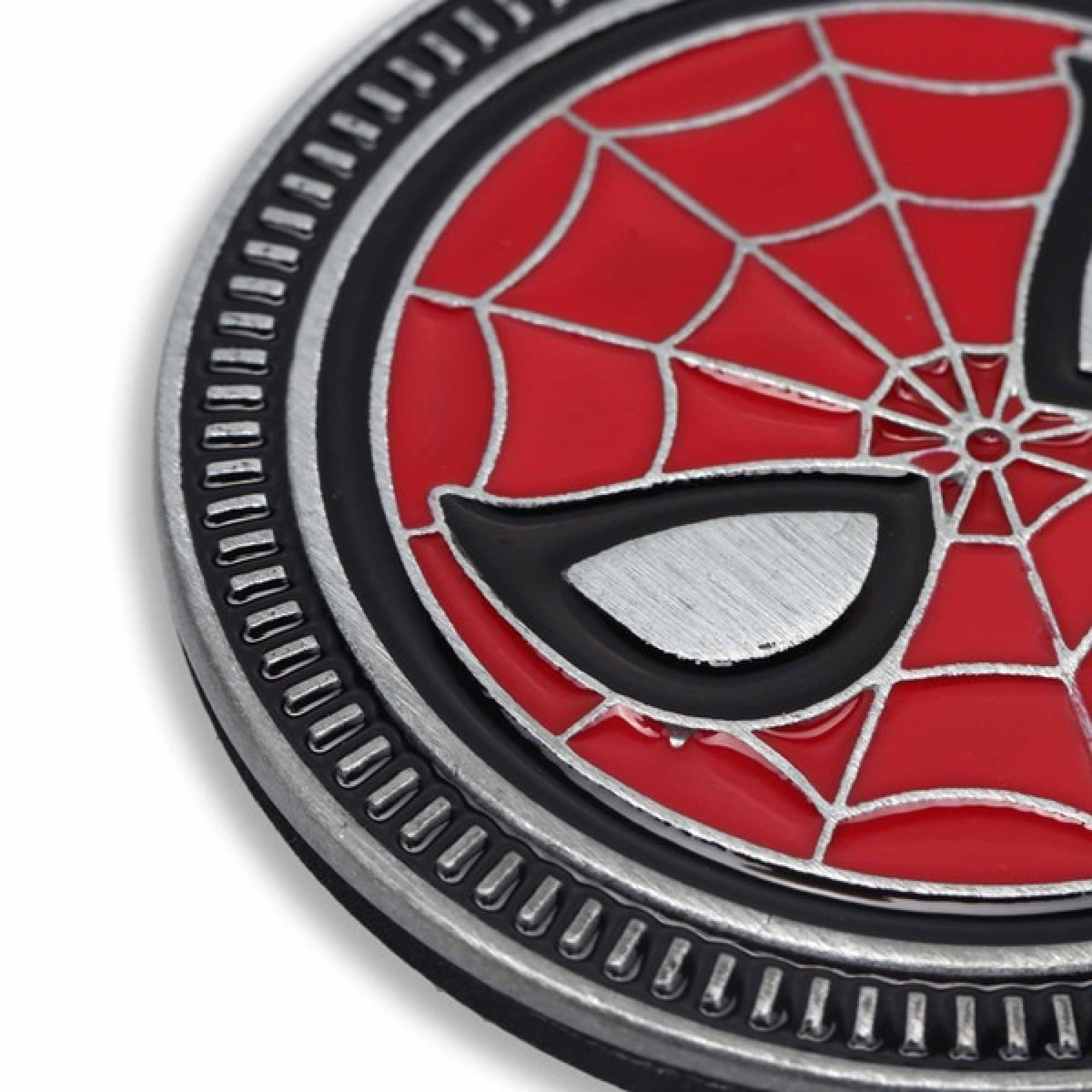 Spider-Man Mask Adhesive Metal Car Emblem