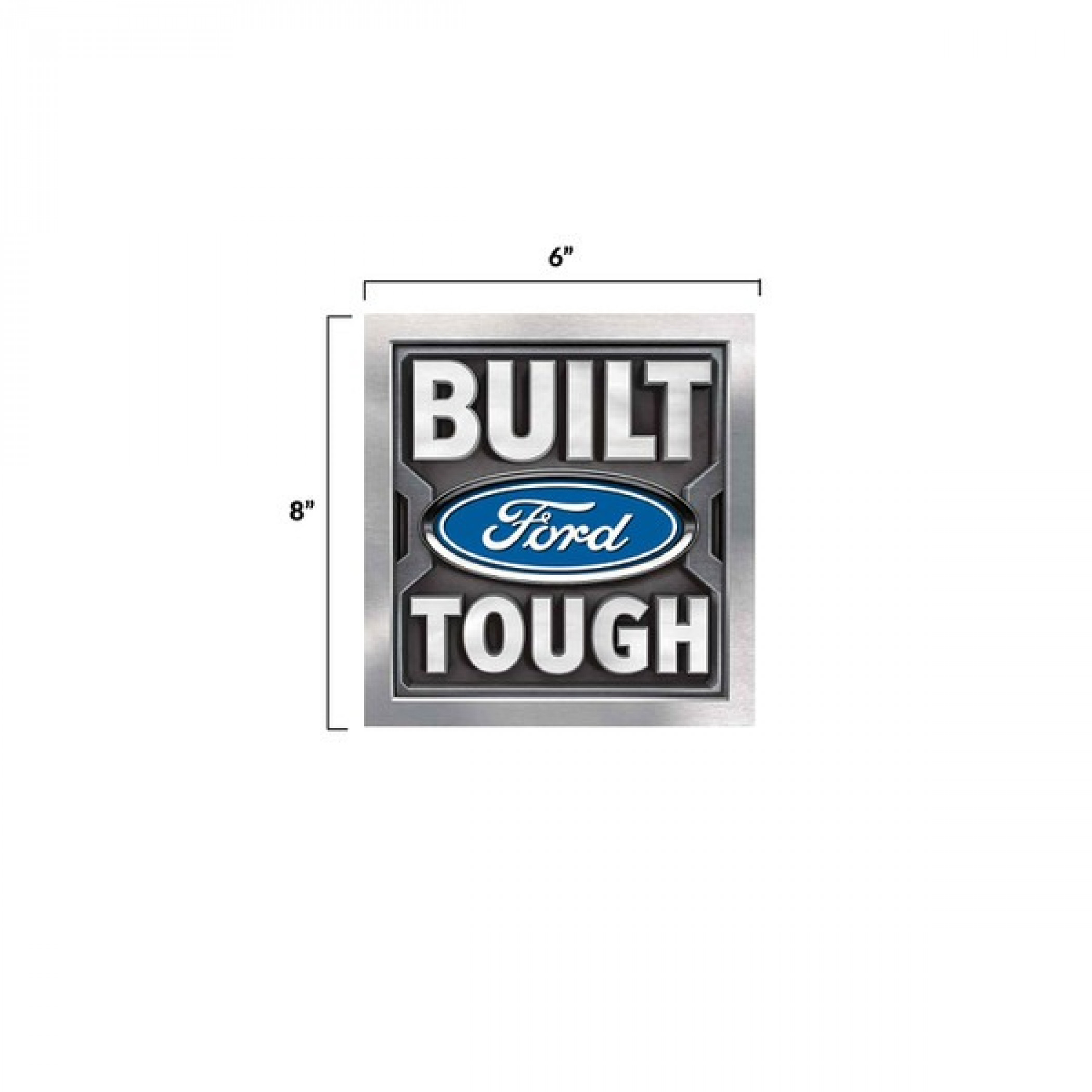 Ford Built Tough Graphic Vinyl Decal