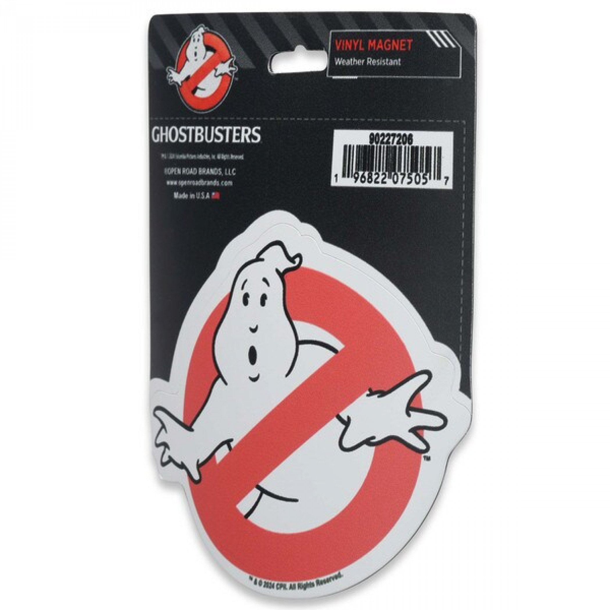 Ghostbusters No-Ghost Logo Vinyl Magnet