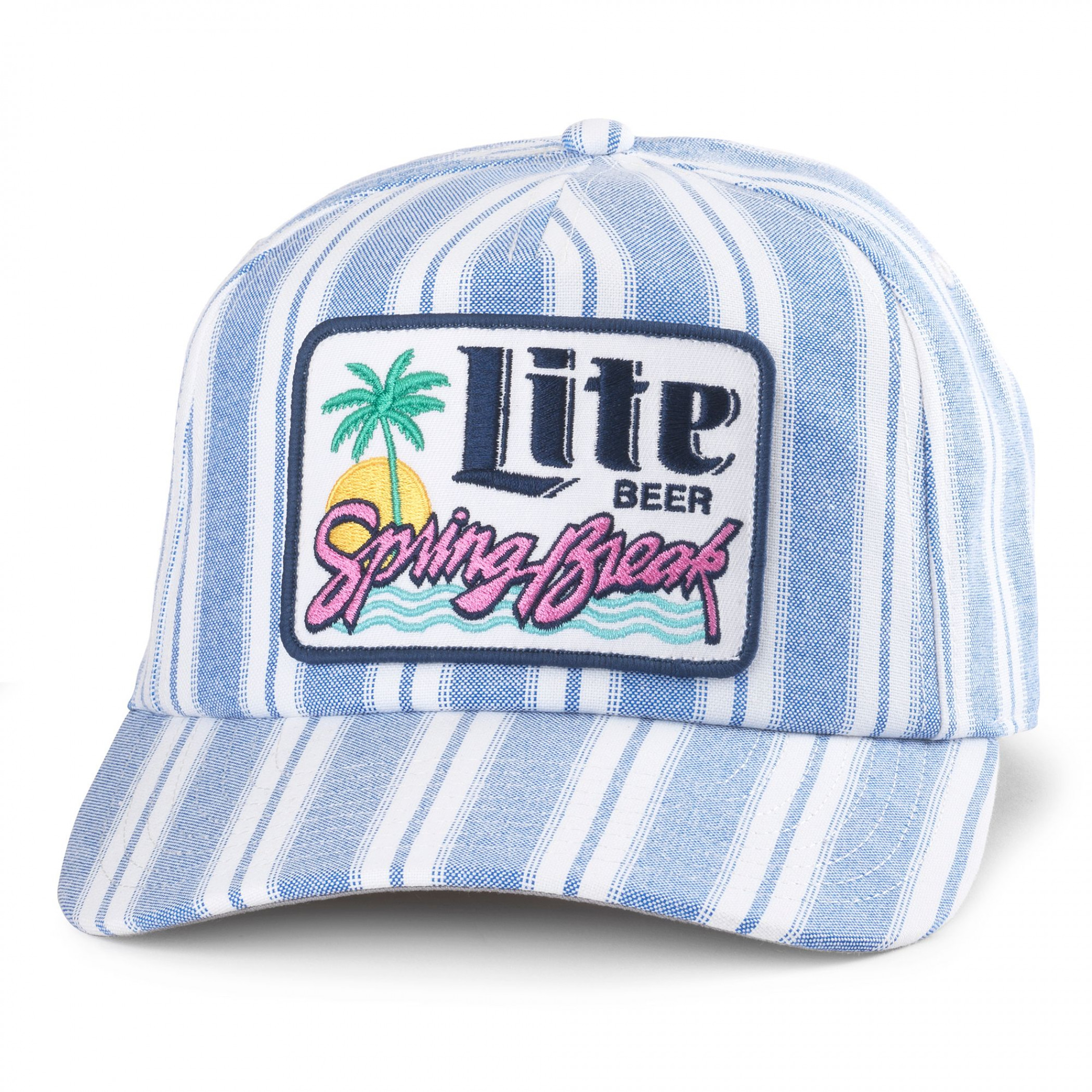 Miller Lite Spring Break Beach House Adjustable Hat - WearYourBeer