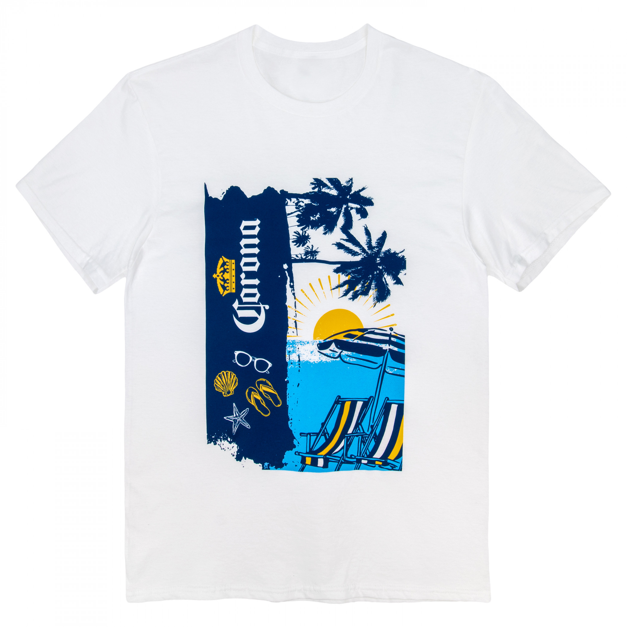 Corona Summer La Playa Awaits T-Shirt - WearYourBeer