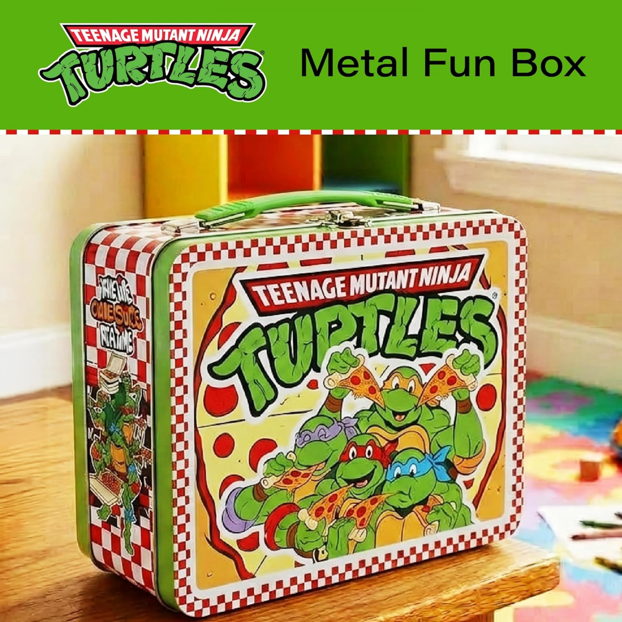 Teenage Mutant Ninja Turtles Pizza Time Lunchbox - SuperHeroStuff