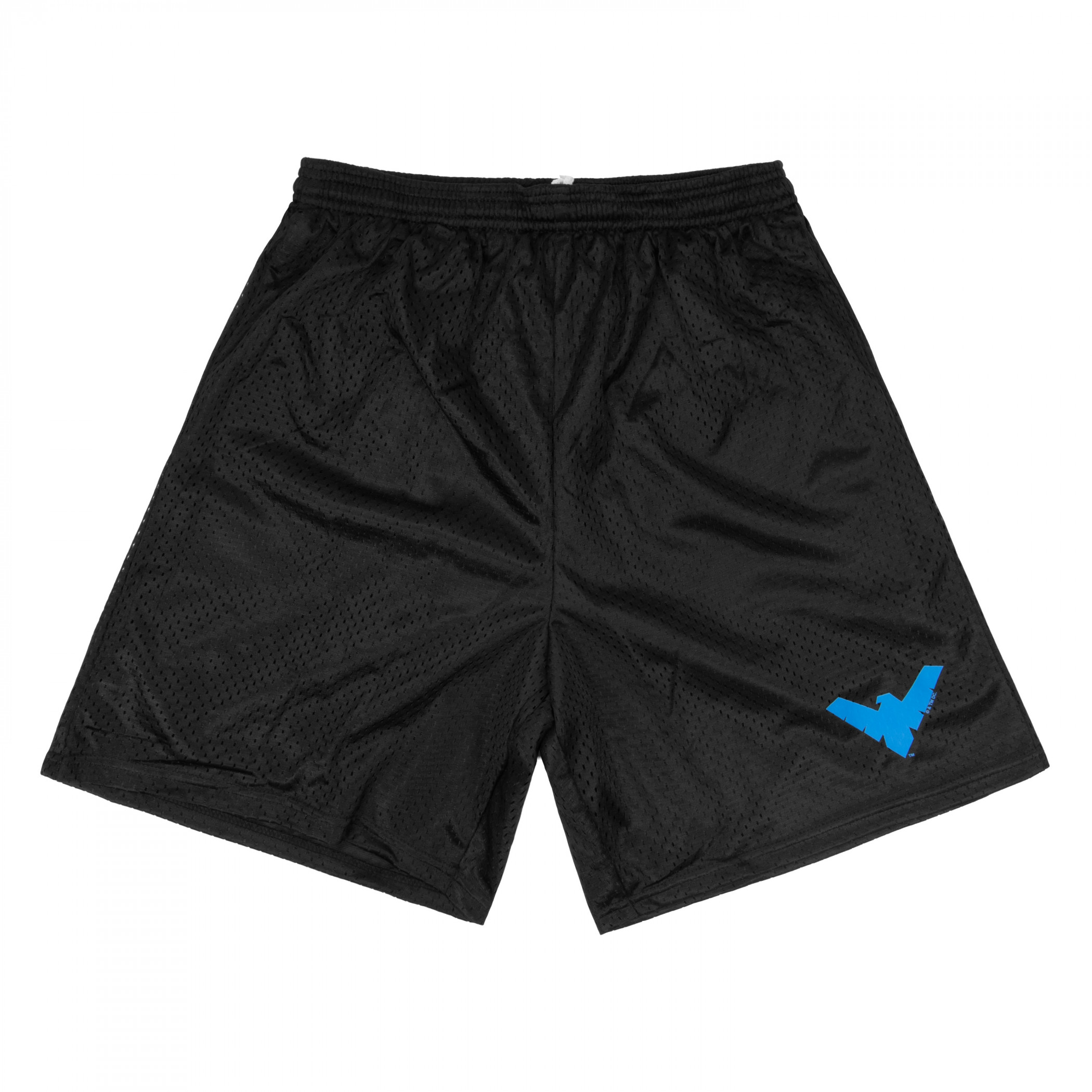 Batman Nightwing Symbol Men's Mesh Athletic Shorts - SuperHeroStuff