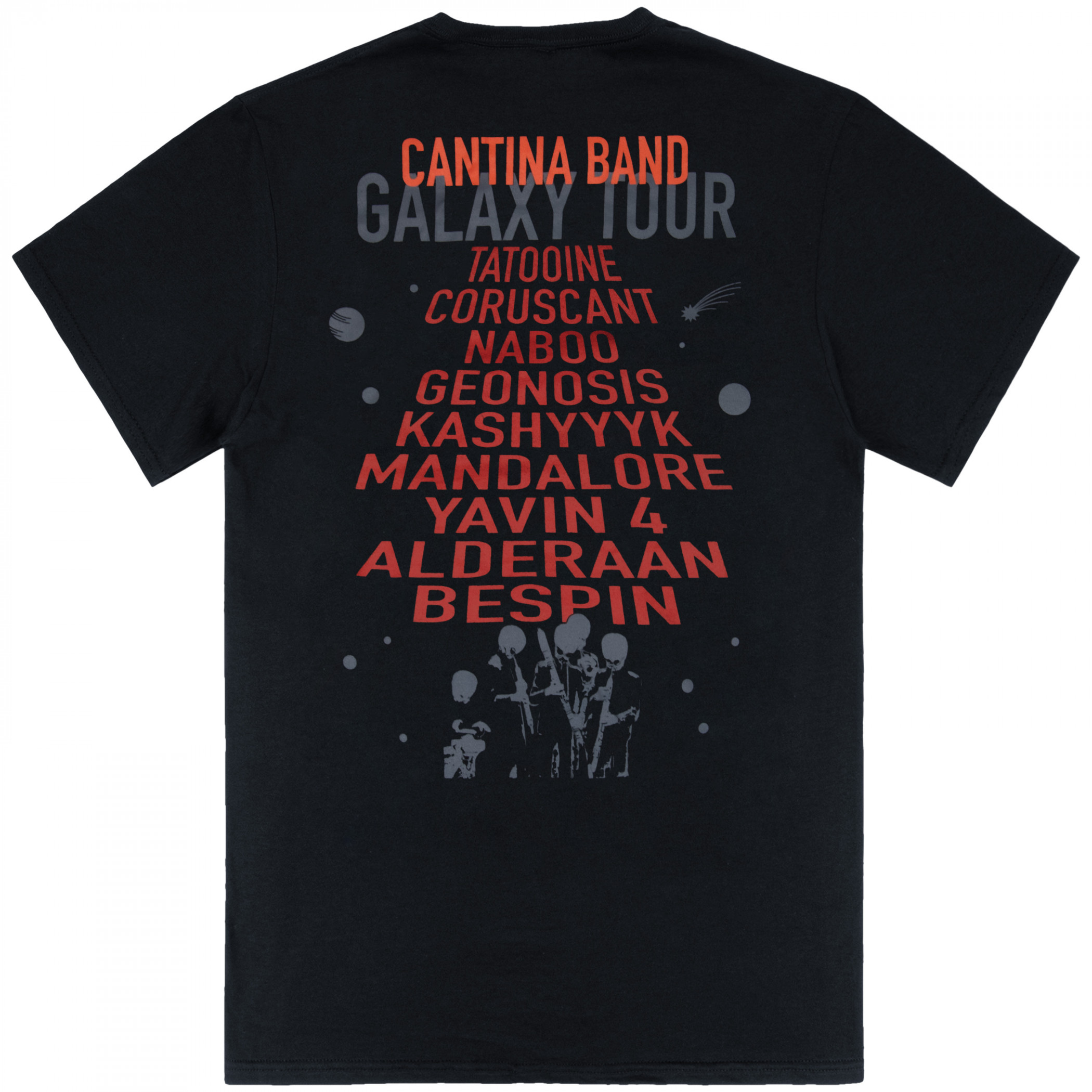 Star Wars Cantina Band Live Galaxy Tour T-Shirt - SuperHeroStuff