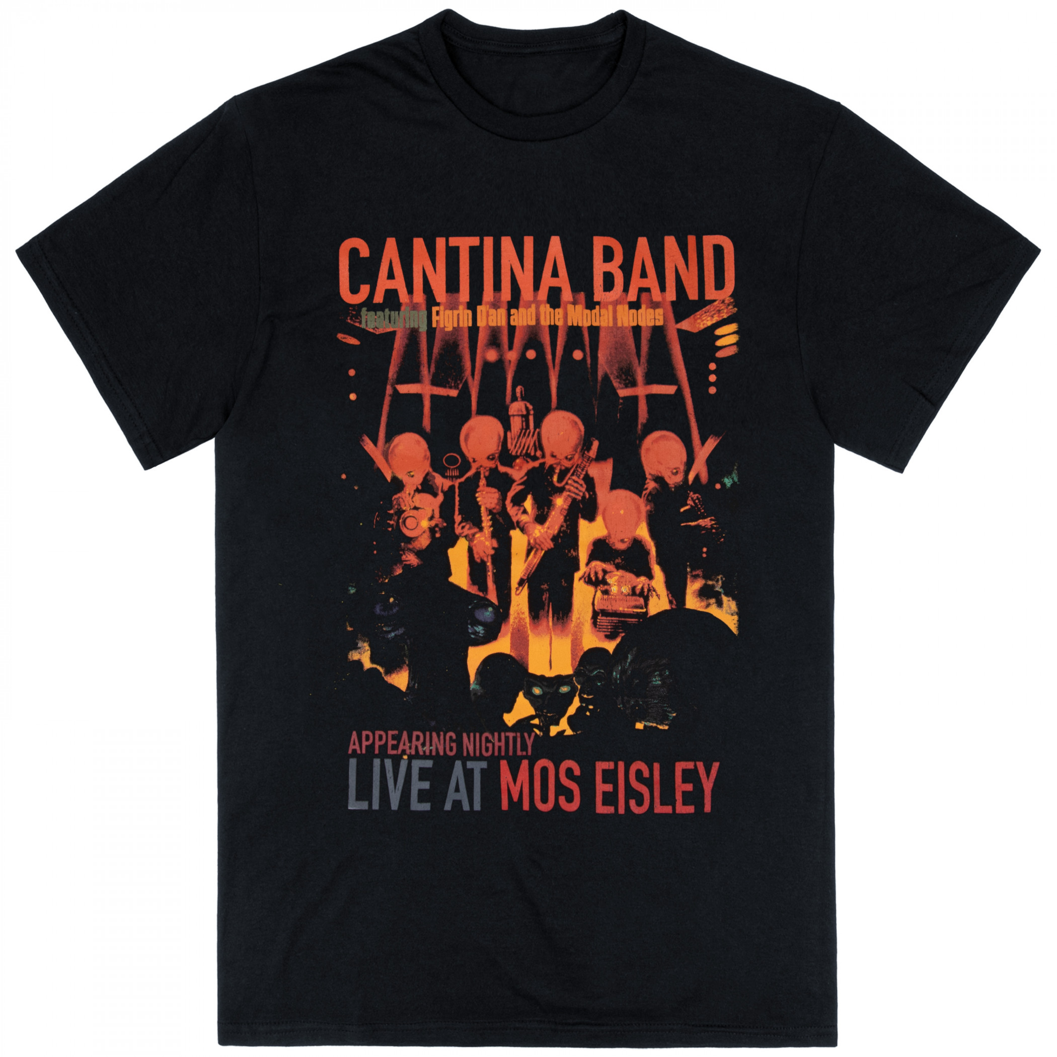 Star Wars Cantina Band Live Galaxy Tour T-Shirt - SuperHeroStuff