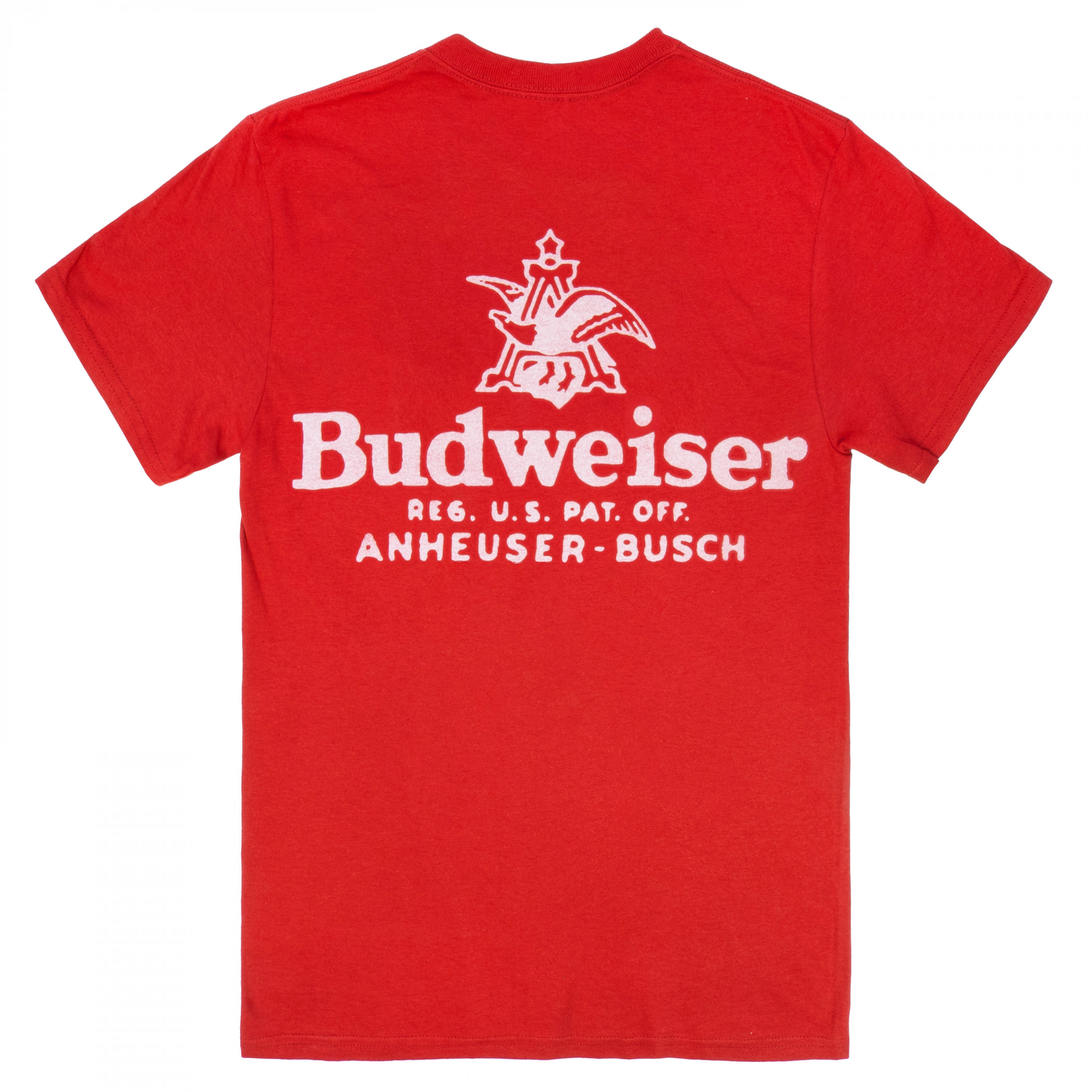 Budweiser Anheuser Busch Vintage Enzyme Washed Premium T-Shirt by