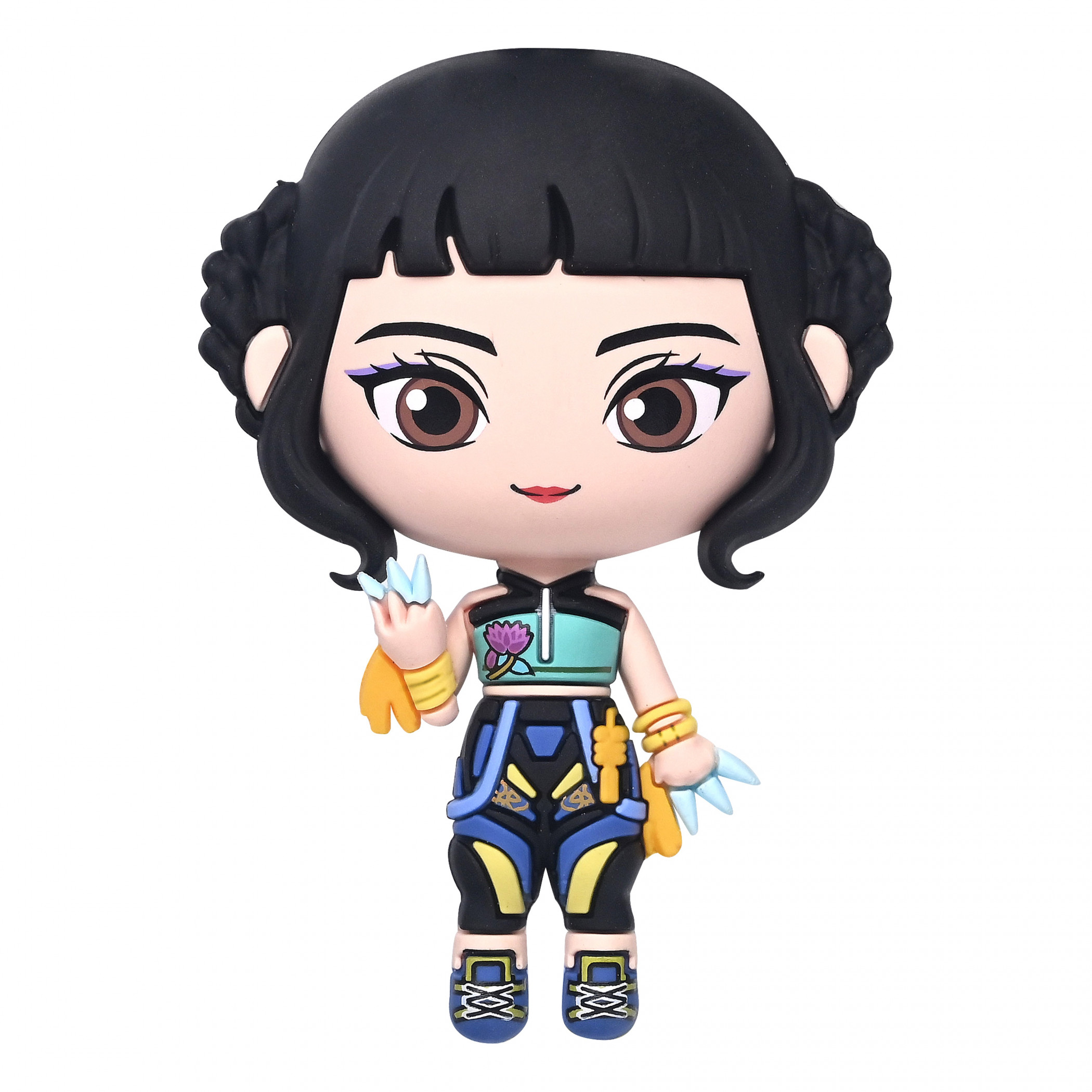 K-Pop Demon Hunters Zoey 3D Foam Magnet - SuperHeroStuff