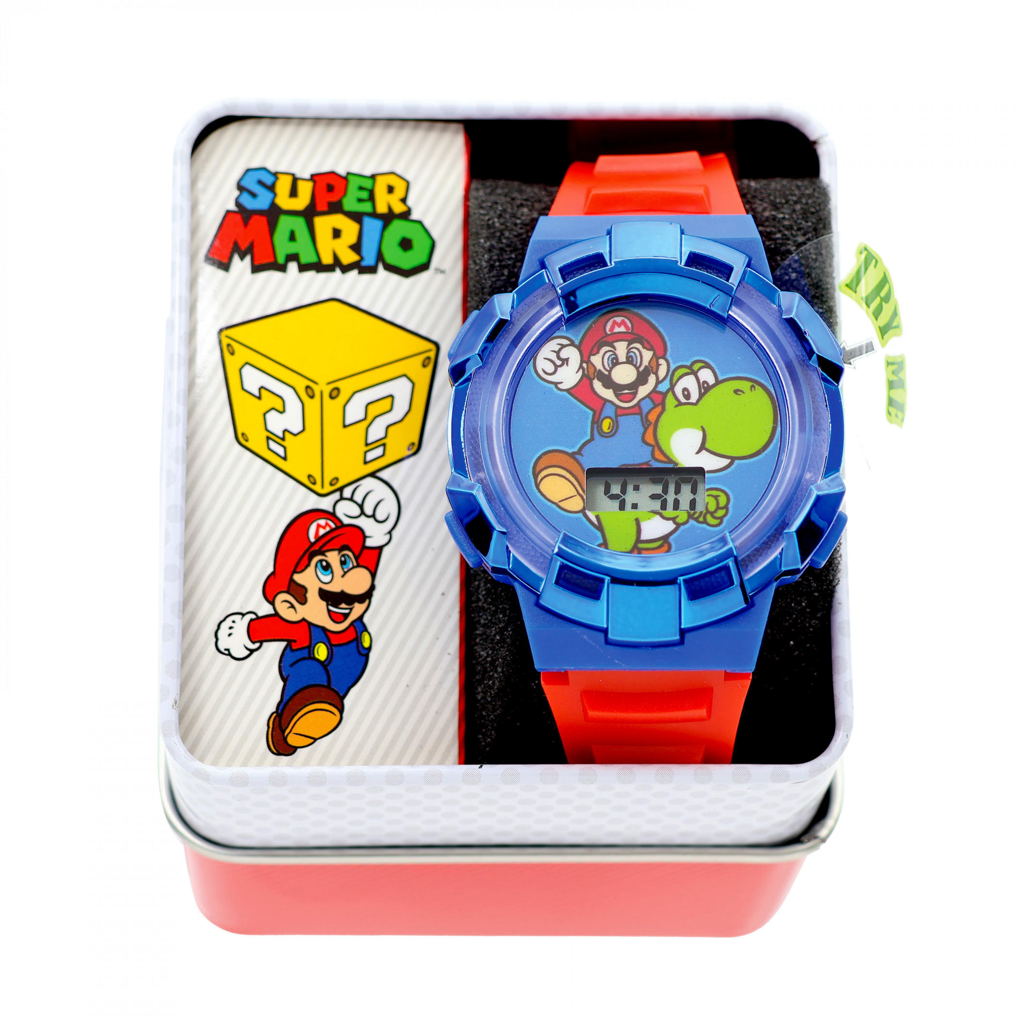 Super Mario Bros. Flashing Digital Youth Watch - SuperHeroStuff