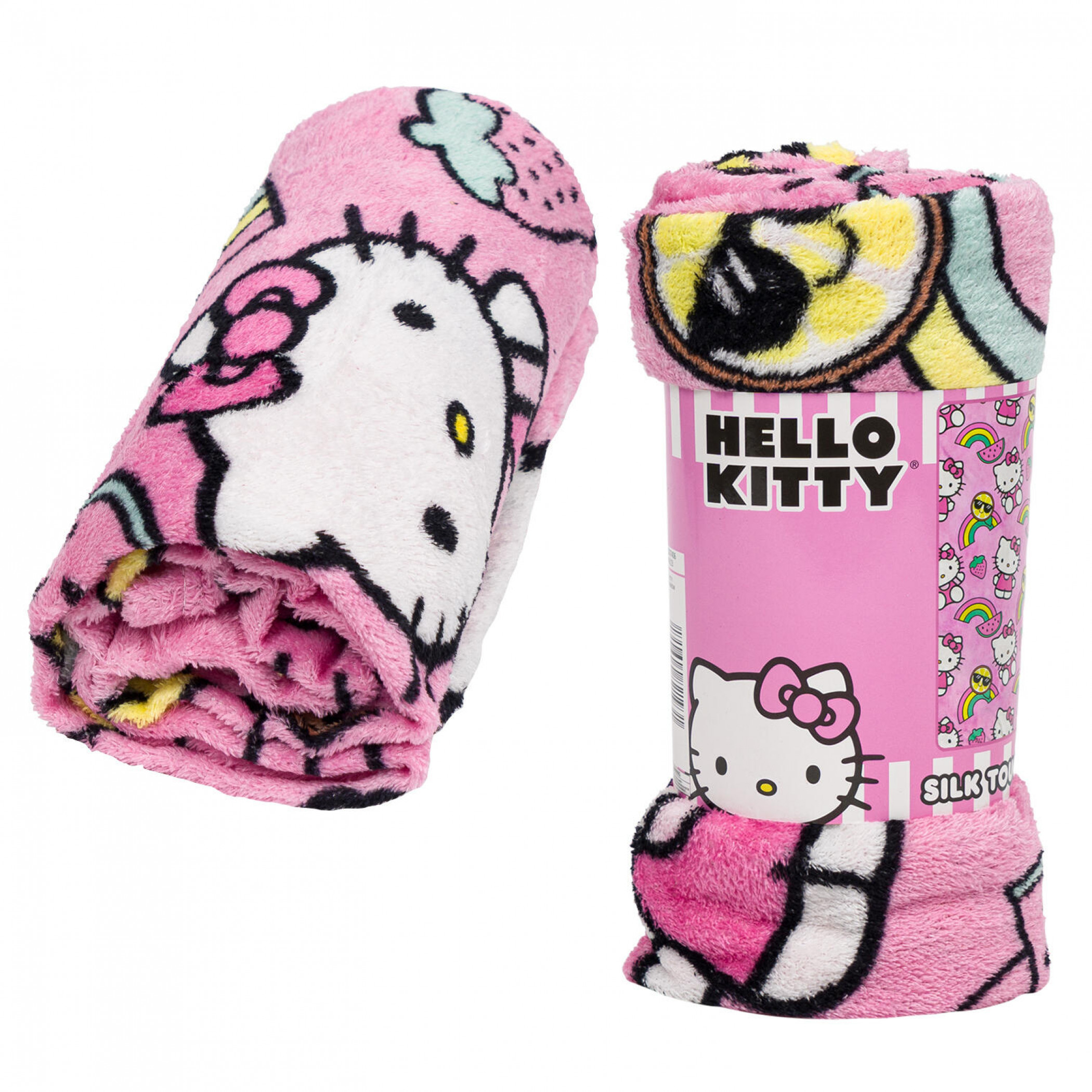 Hello Kitty Rainbows Silk Touch 40" X 50" Throw Blanket