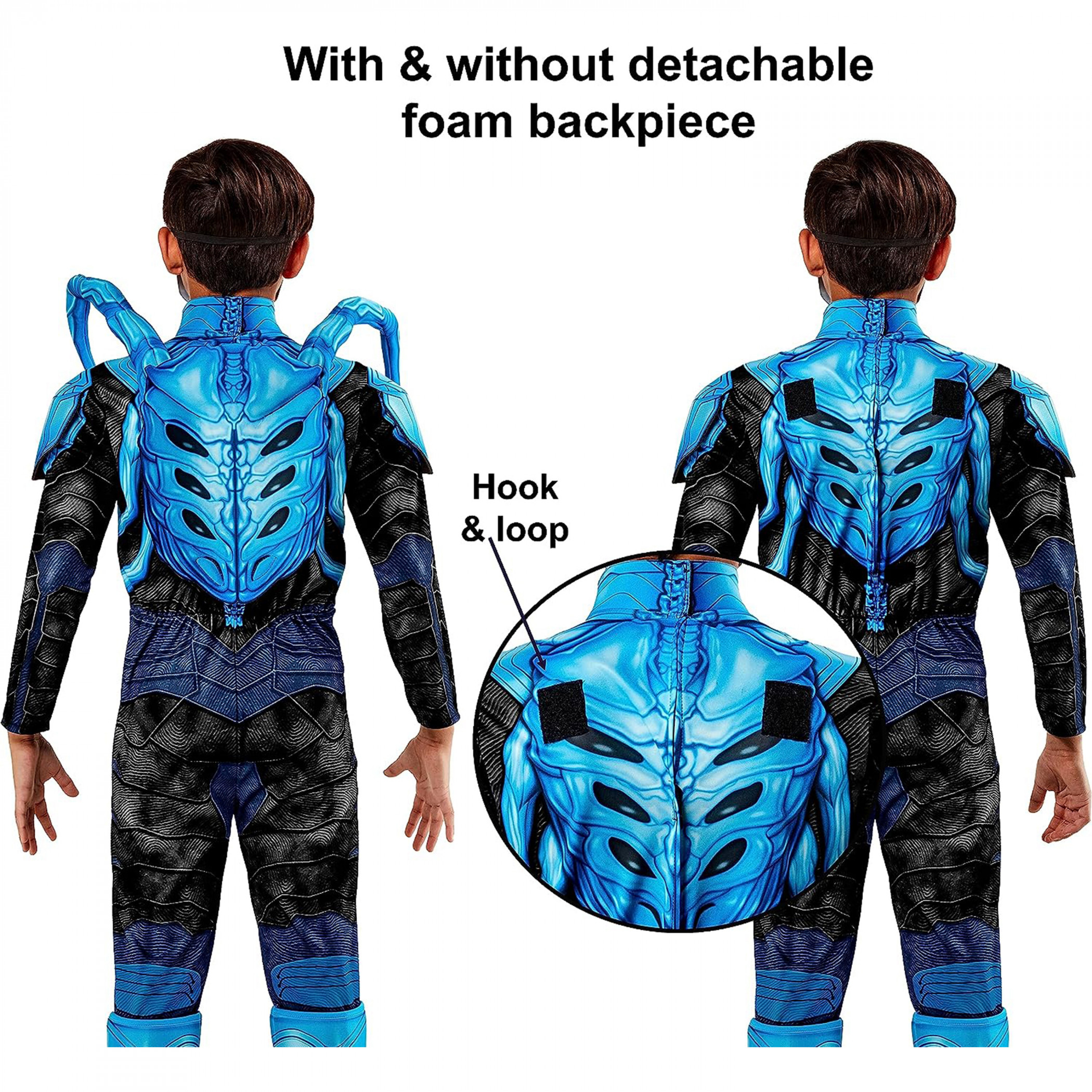 Blue Beetle Deluxe Kid's Costume
