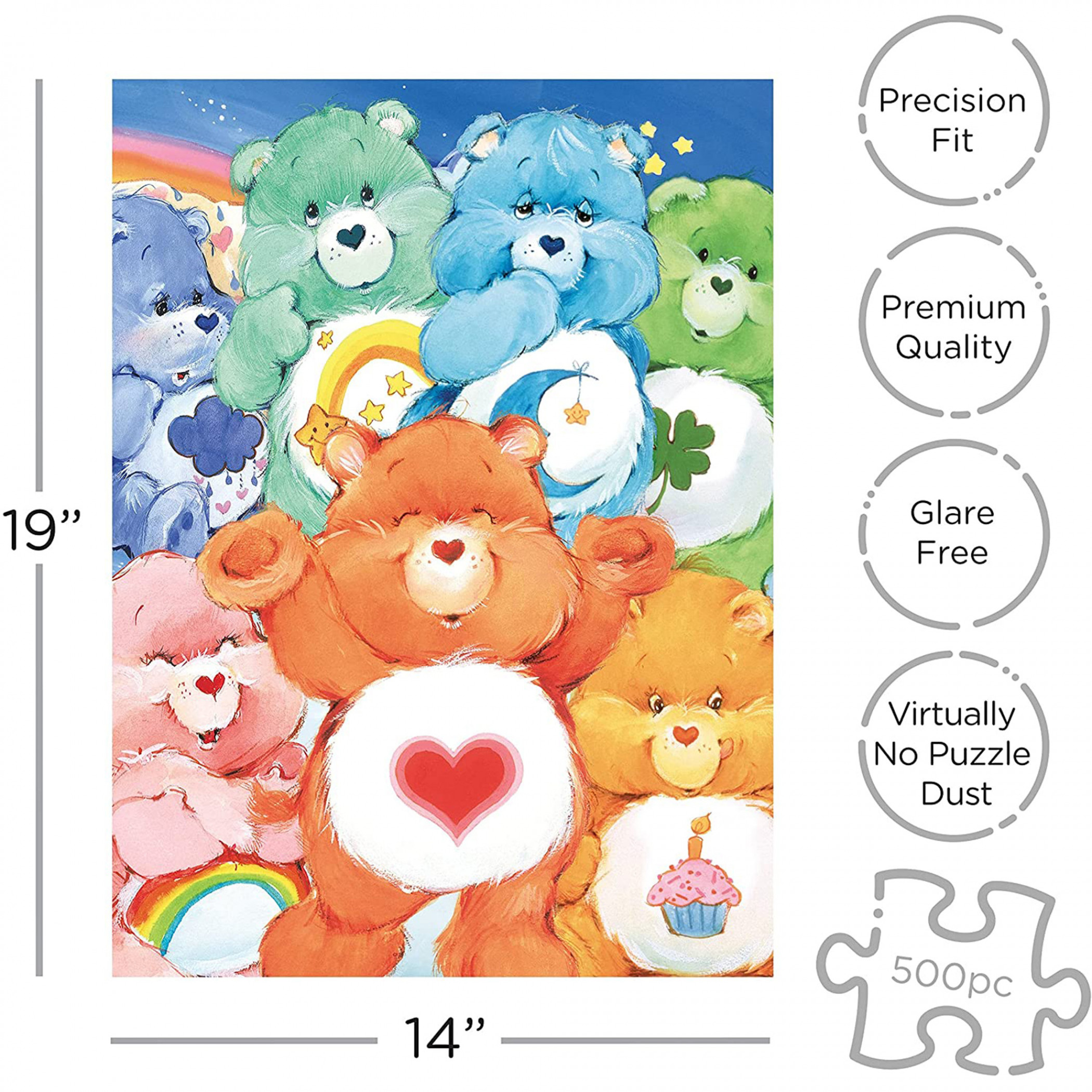 Care Bears 500 Piece Puzzle