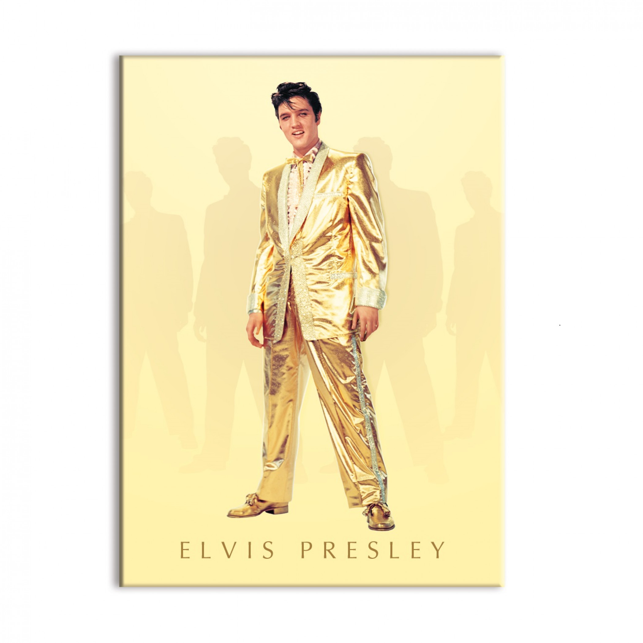 Elvis Presley Gold Suit Character Magnet