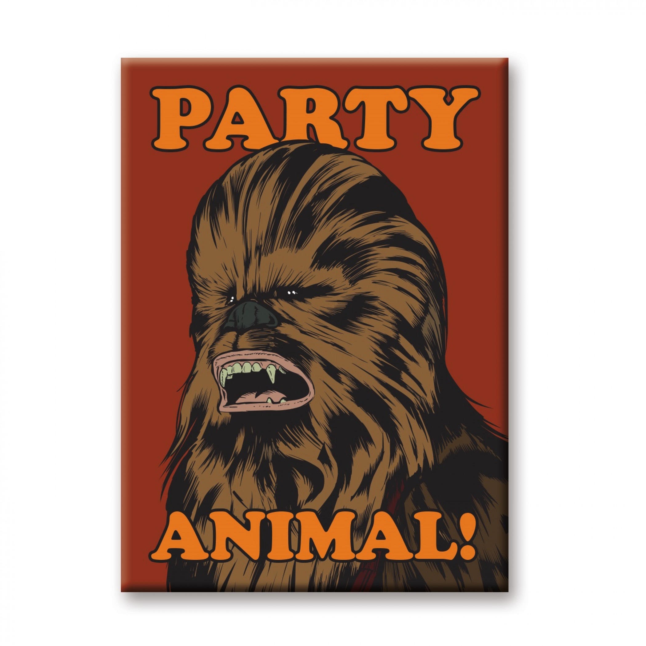 Chewbacca Party Animal Magnet