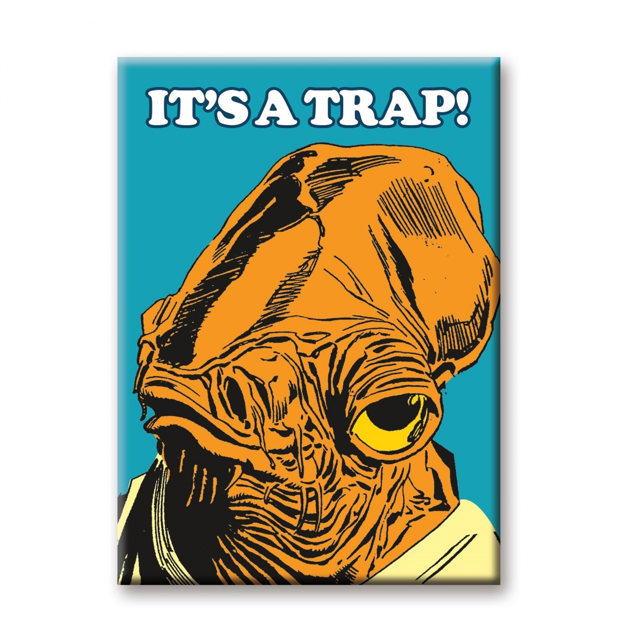 Admiral Ackbar It's A Trap! Magnet