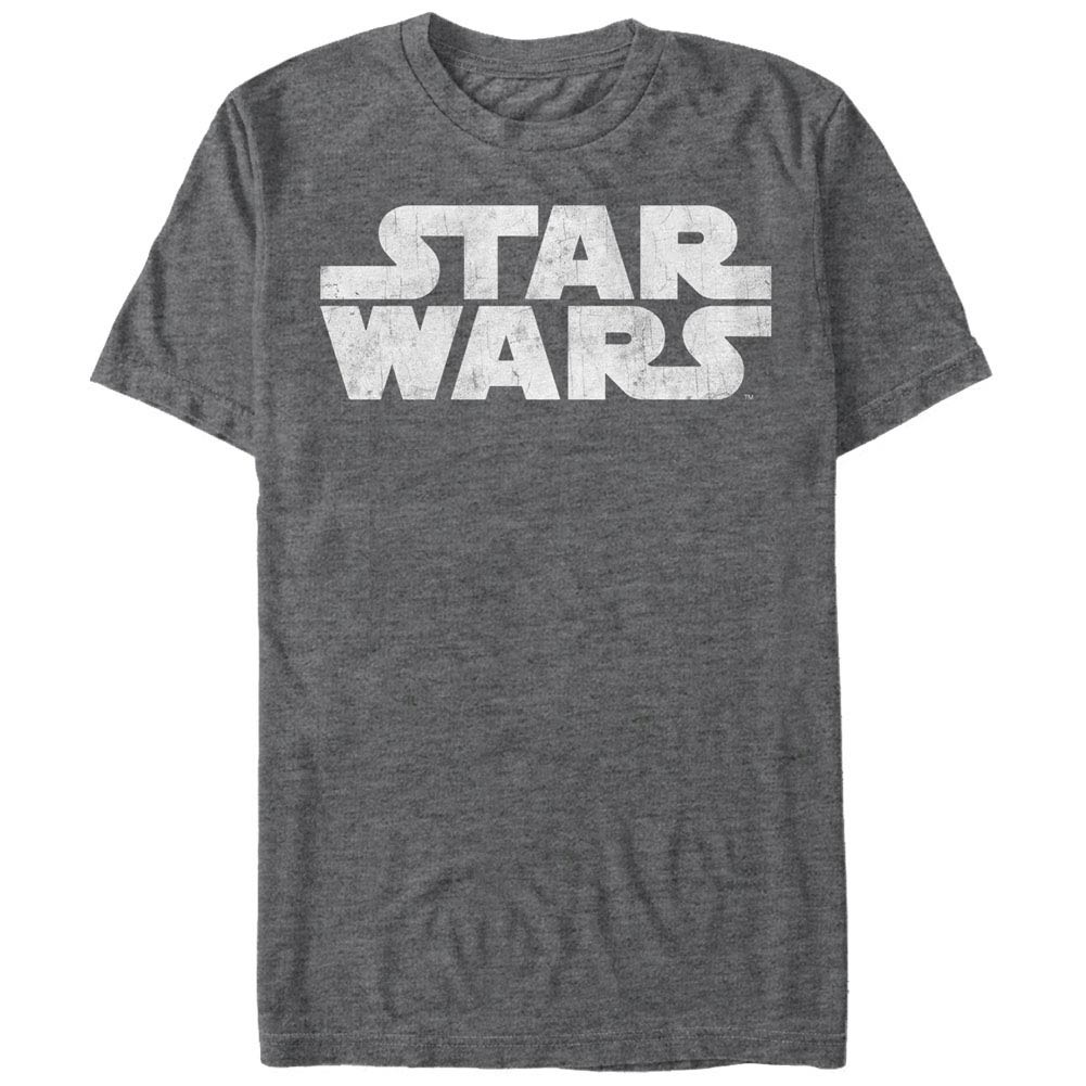 Star Wars Simplest Logo Gray T-Shirt