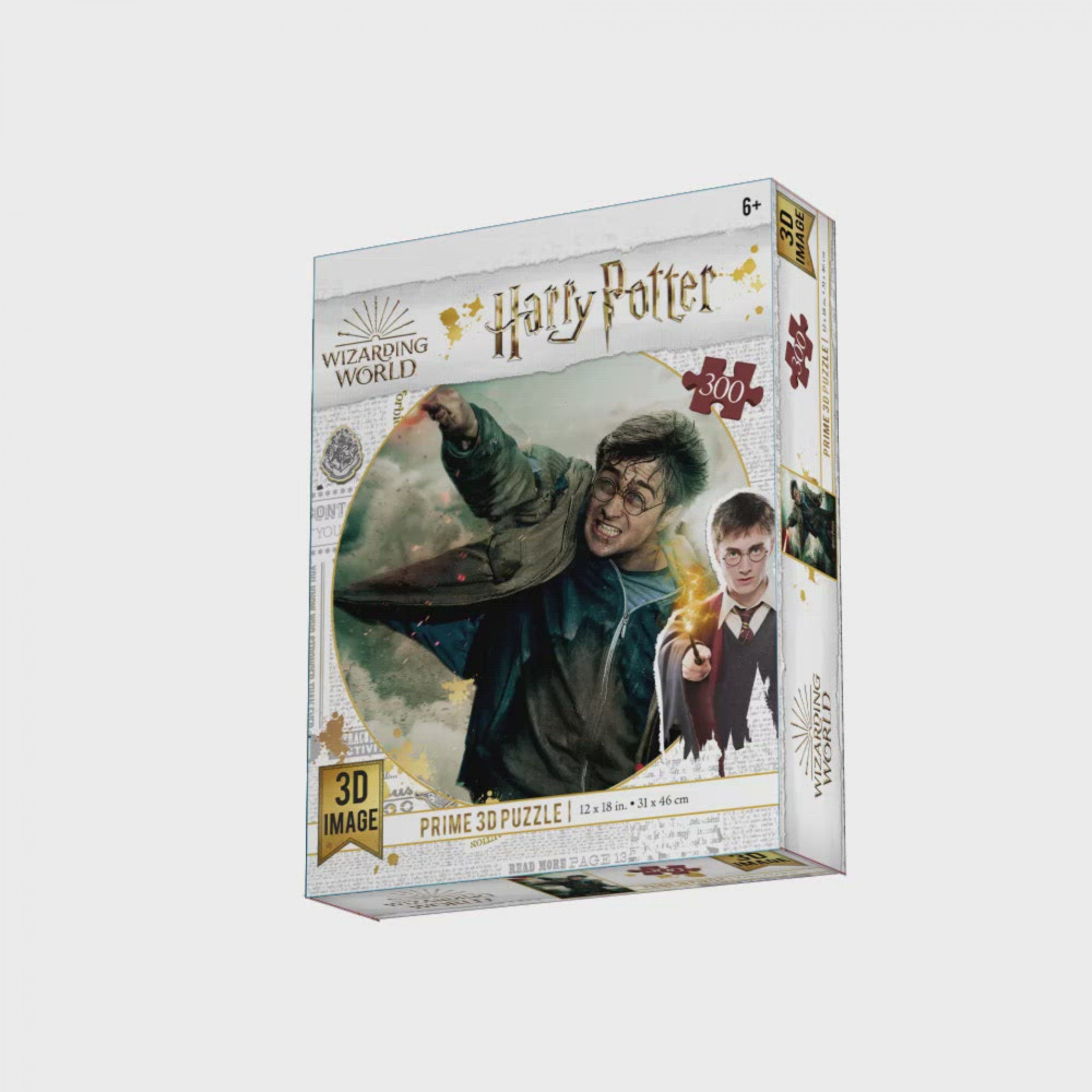 Harry Potter Spell Casting 3D 300pc Jigsaw Puzzle