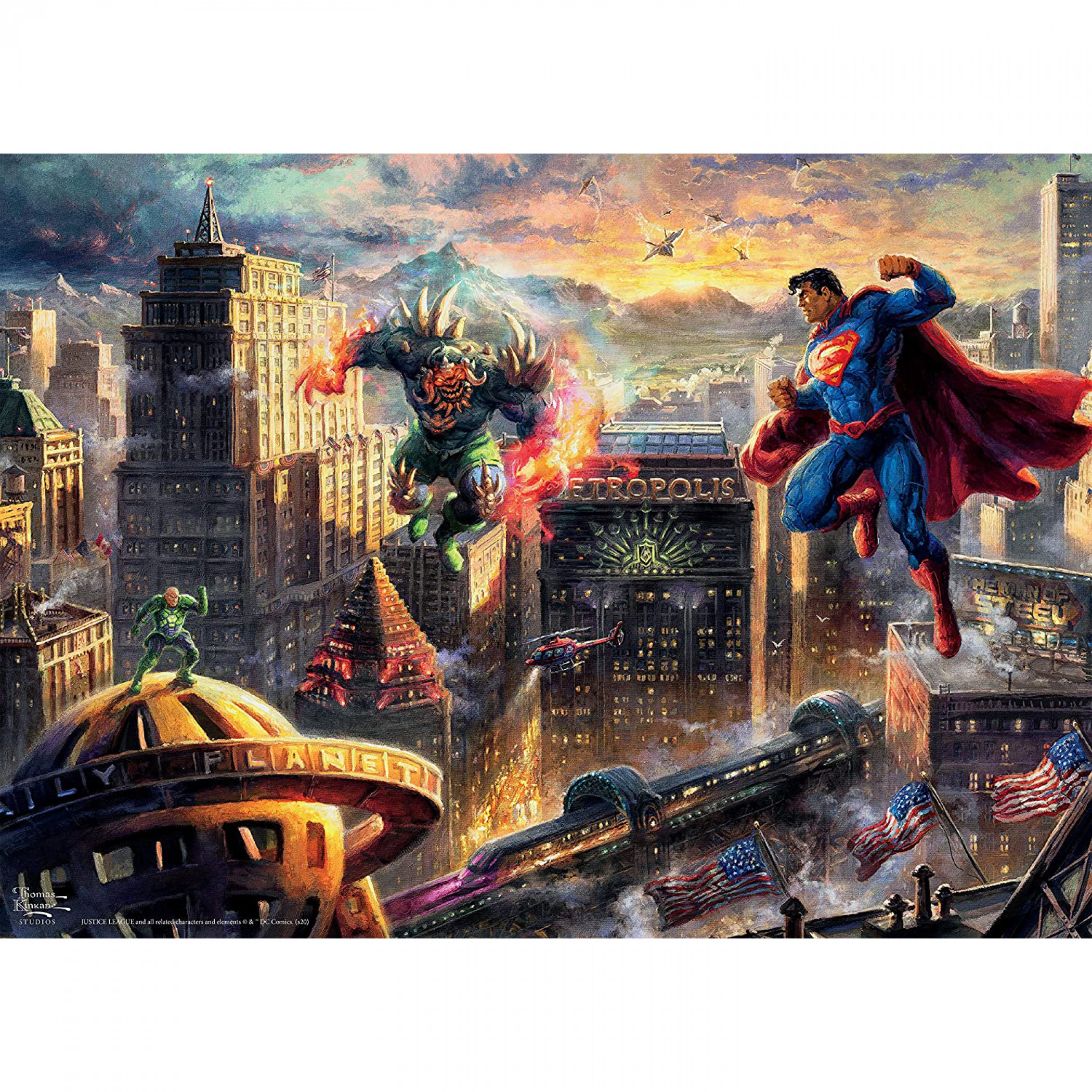 Superman Man of Steel 1000 Piece Puzzle