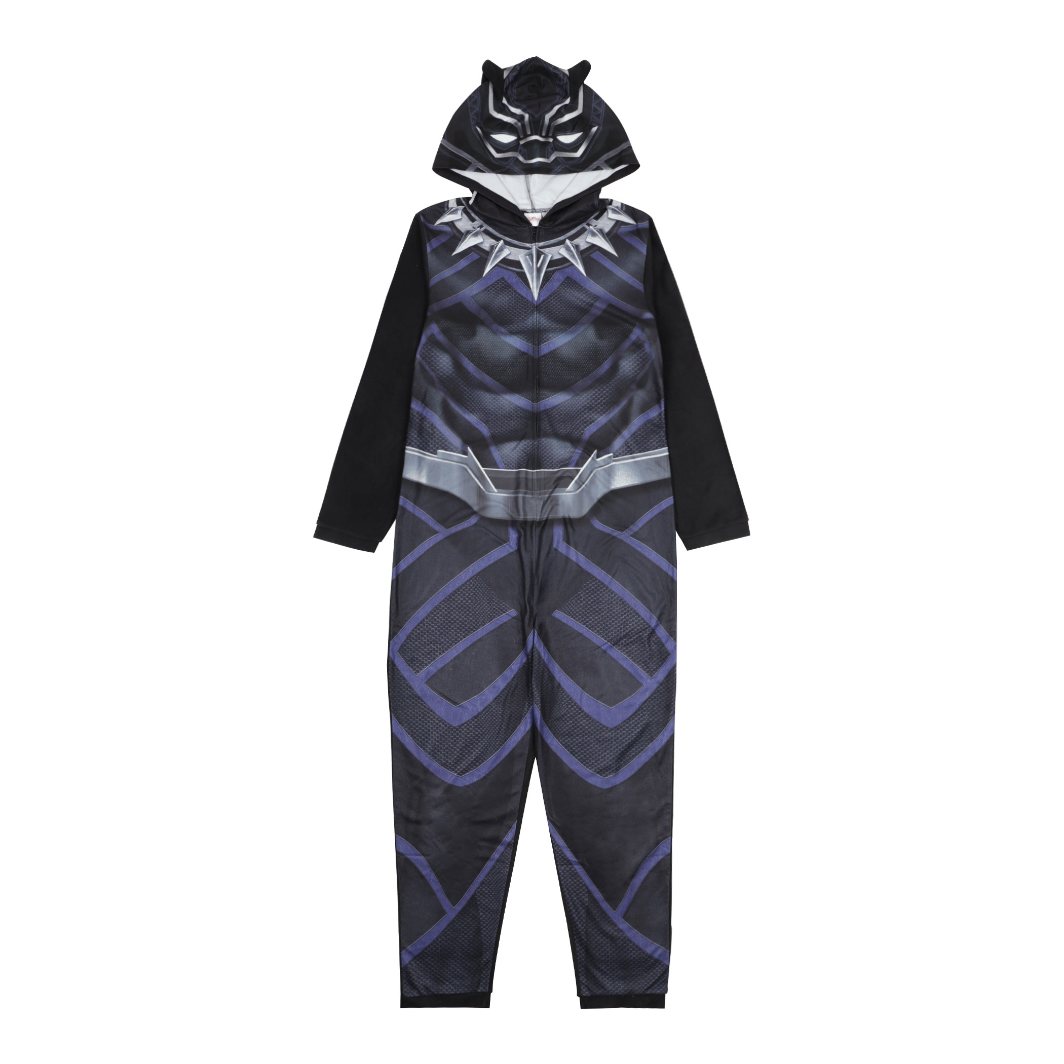 Black Panther Hooded Union Suit