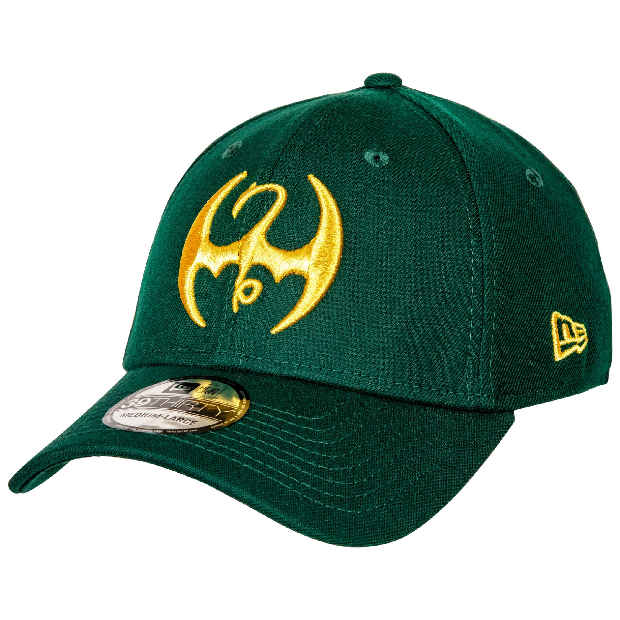 Iron Fist Dragon Symbol New Era 39Thirty Fitted Hat