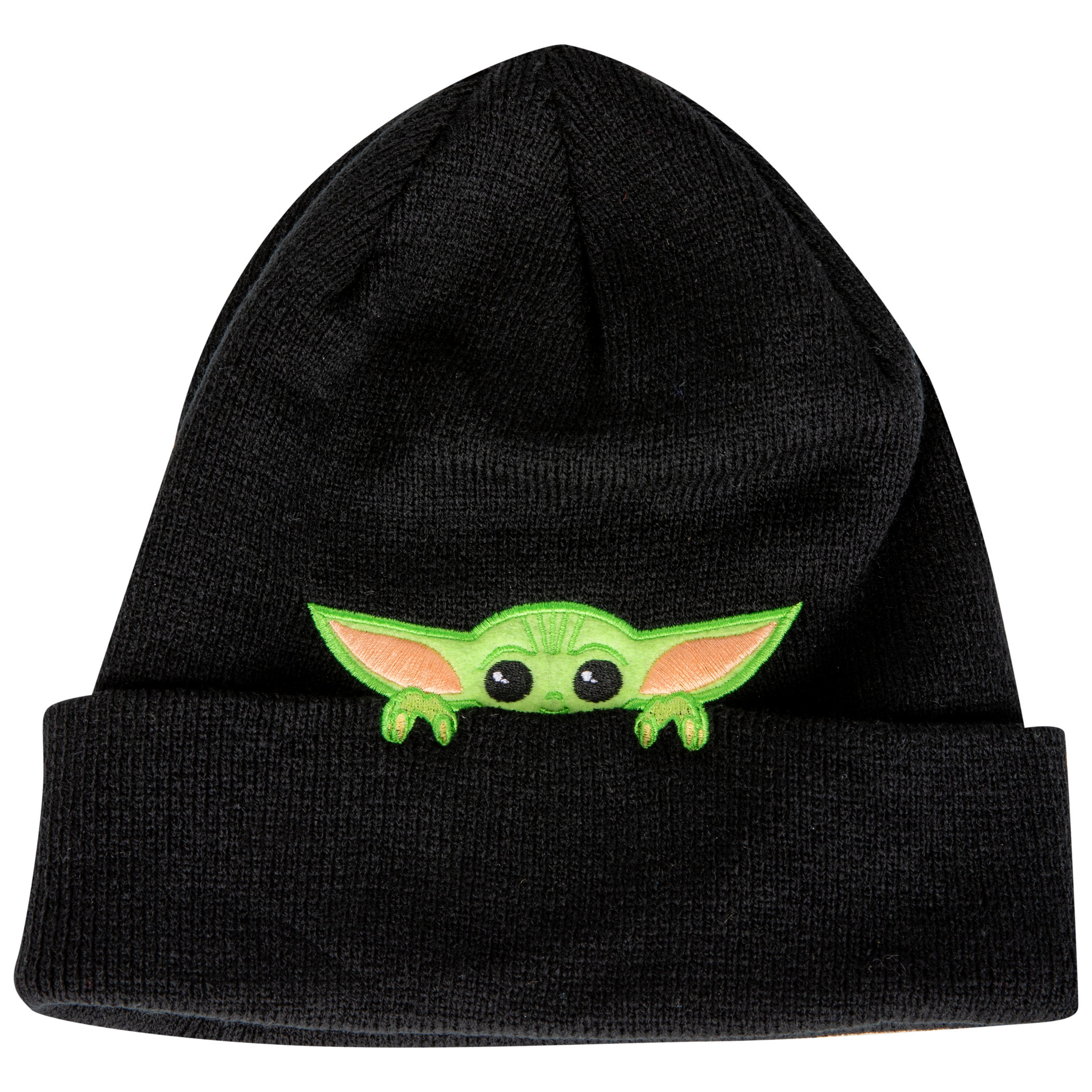 The Mandalorian The Child Peeking Cuff Beanie