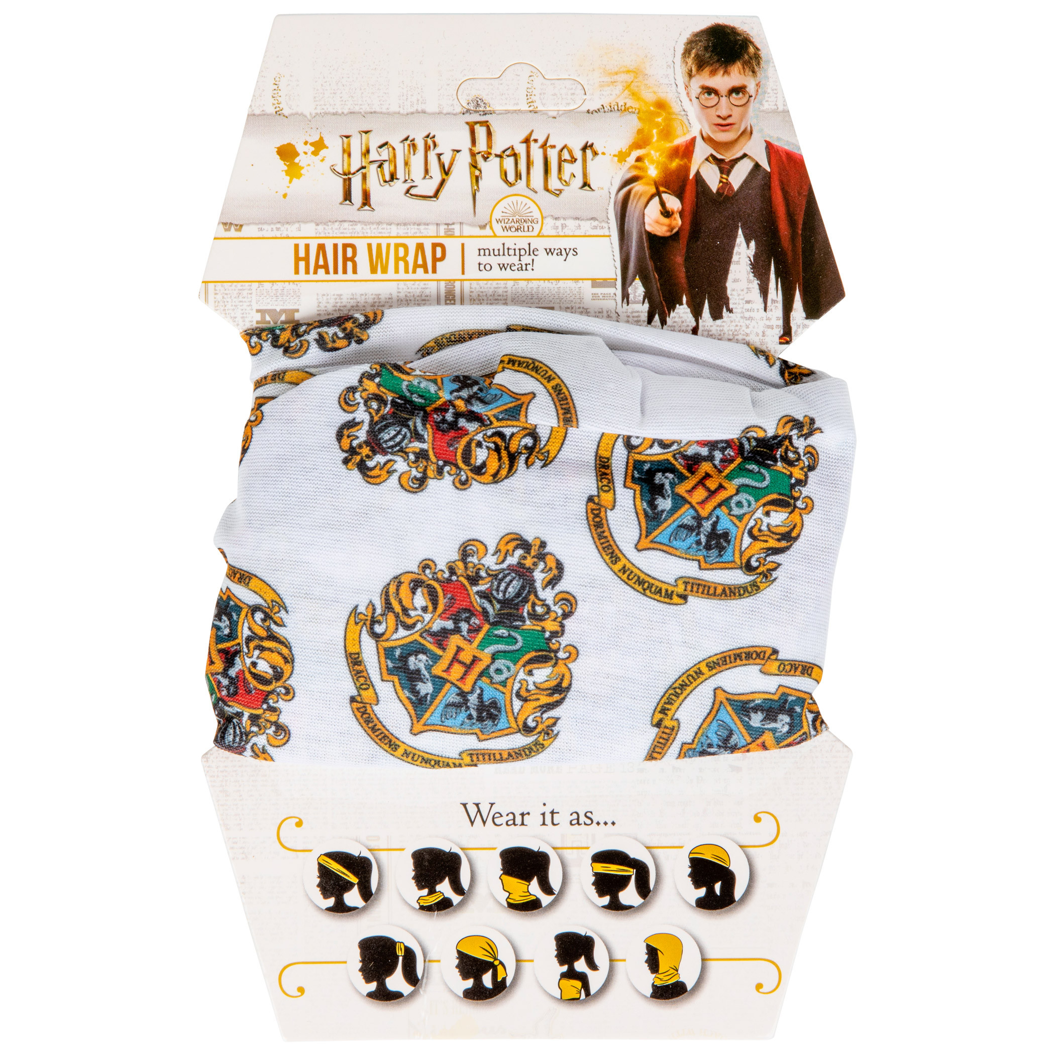 Harry Potter Hogwarts Face Mask and Hair Wrap