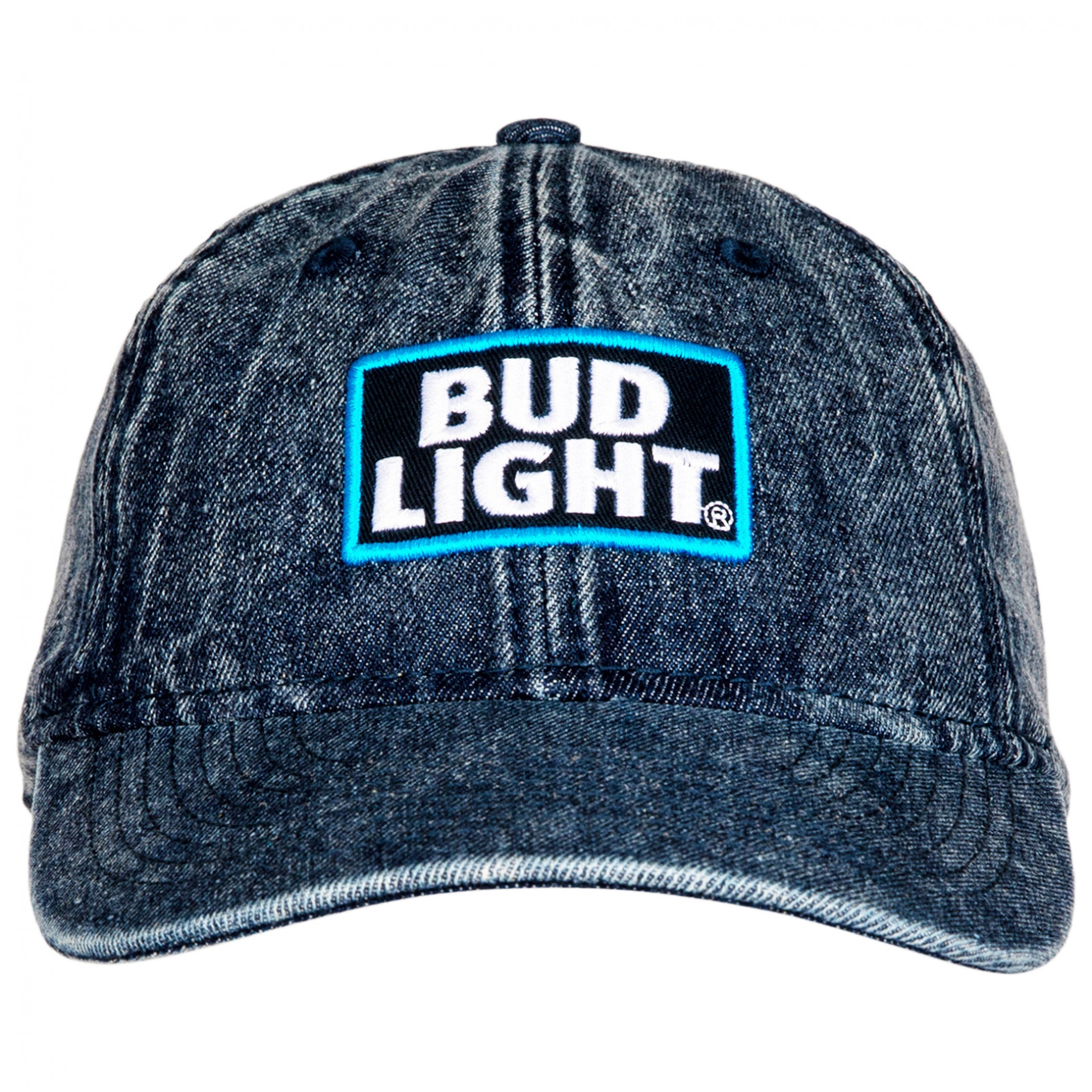 Bud Light Logo Adjustable Denim Hat