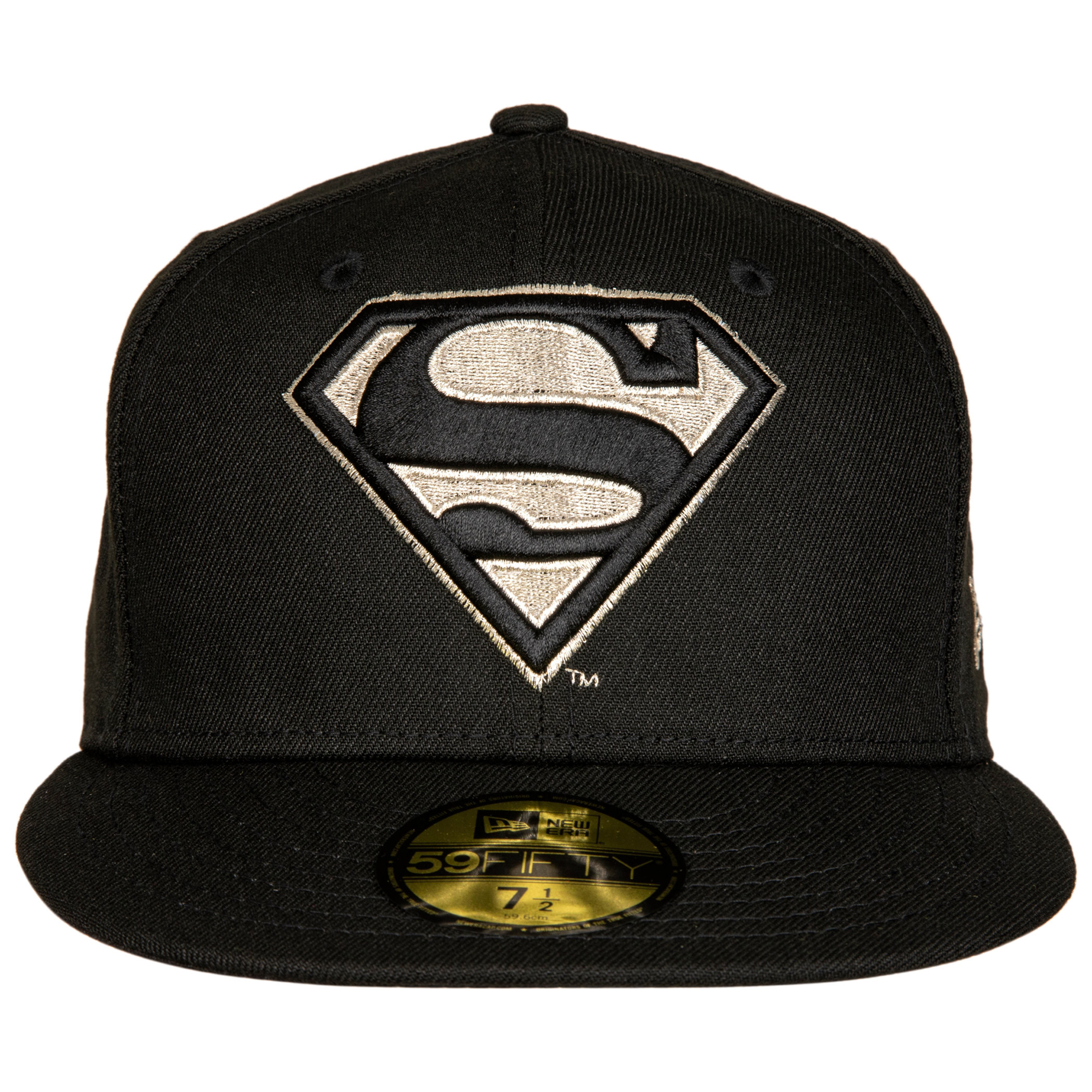 Superman Silver Symbol New Era 59Fifty Fitted Hat