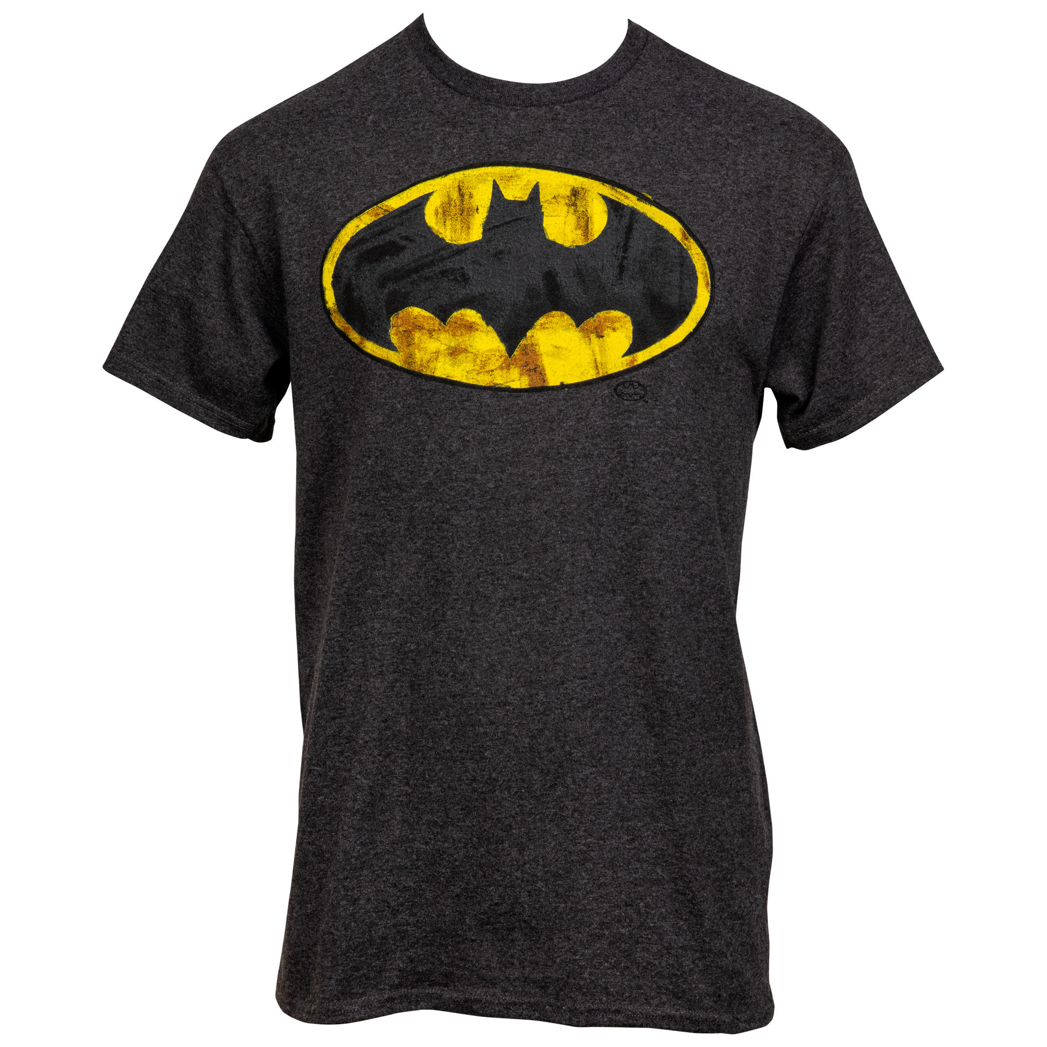 Batman Very Distressed Classic Logo T-Shirt