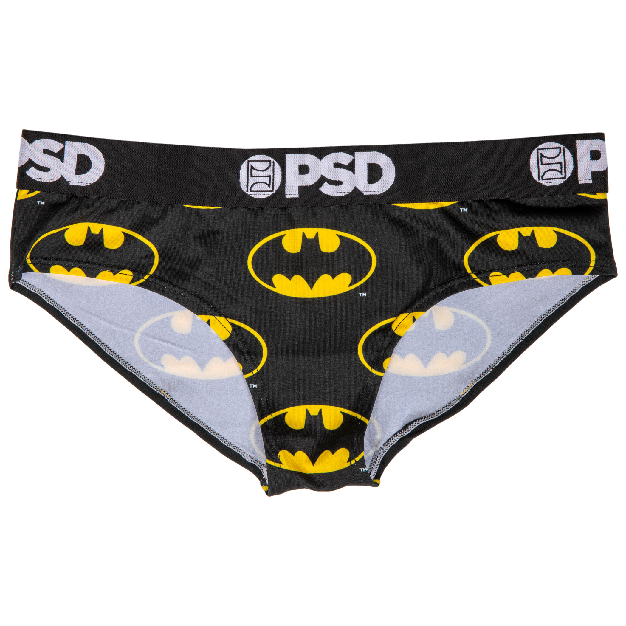 DC Batman Symbol Microfiber Blend Classic Cheeky Women's Underwear