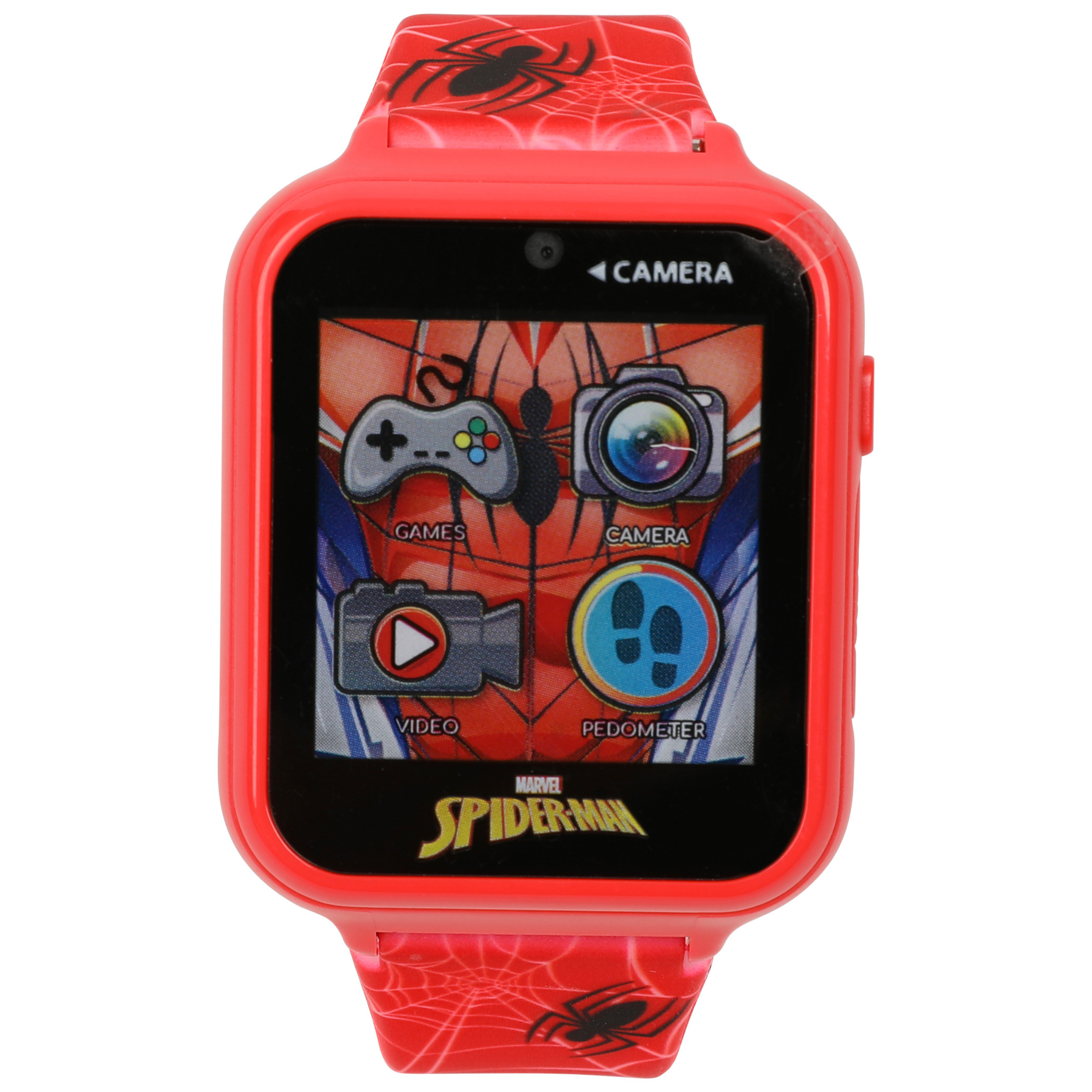 Spider-Man Miles Morales Logo Accutime Interactive Kids Watch