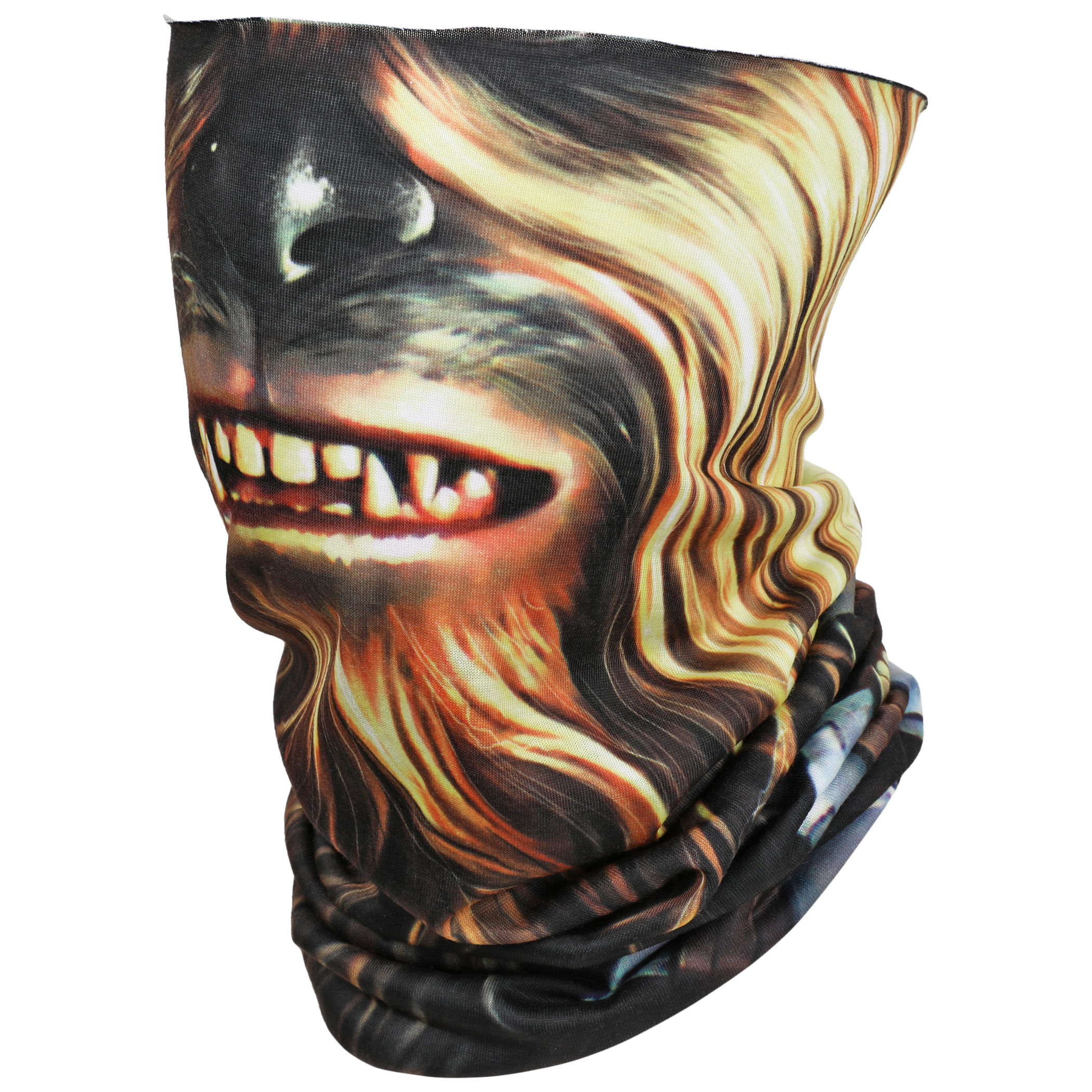 Star Wars Chewbacca Character Costume Full Face Tubular Bandana Gaiter