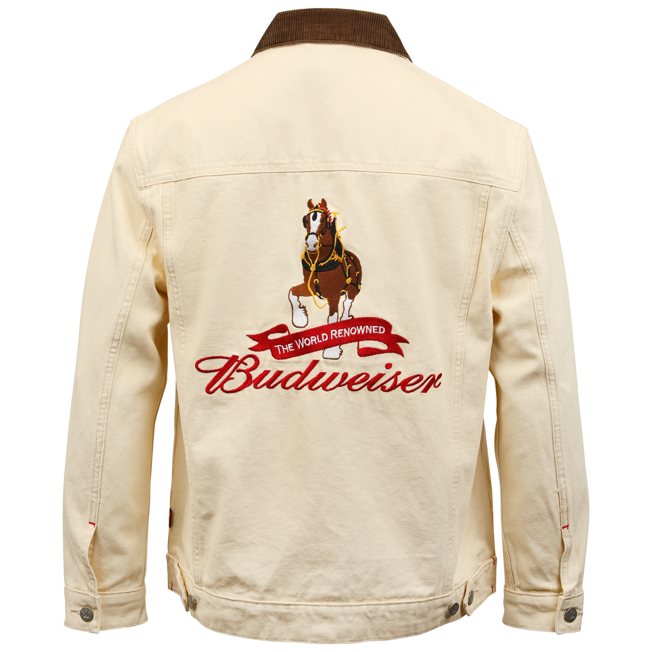 Budweiser Clydesdale Canvas Work Jacket