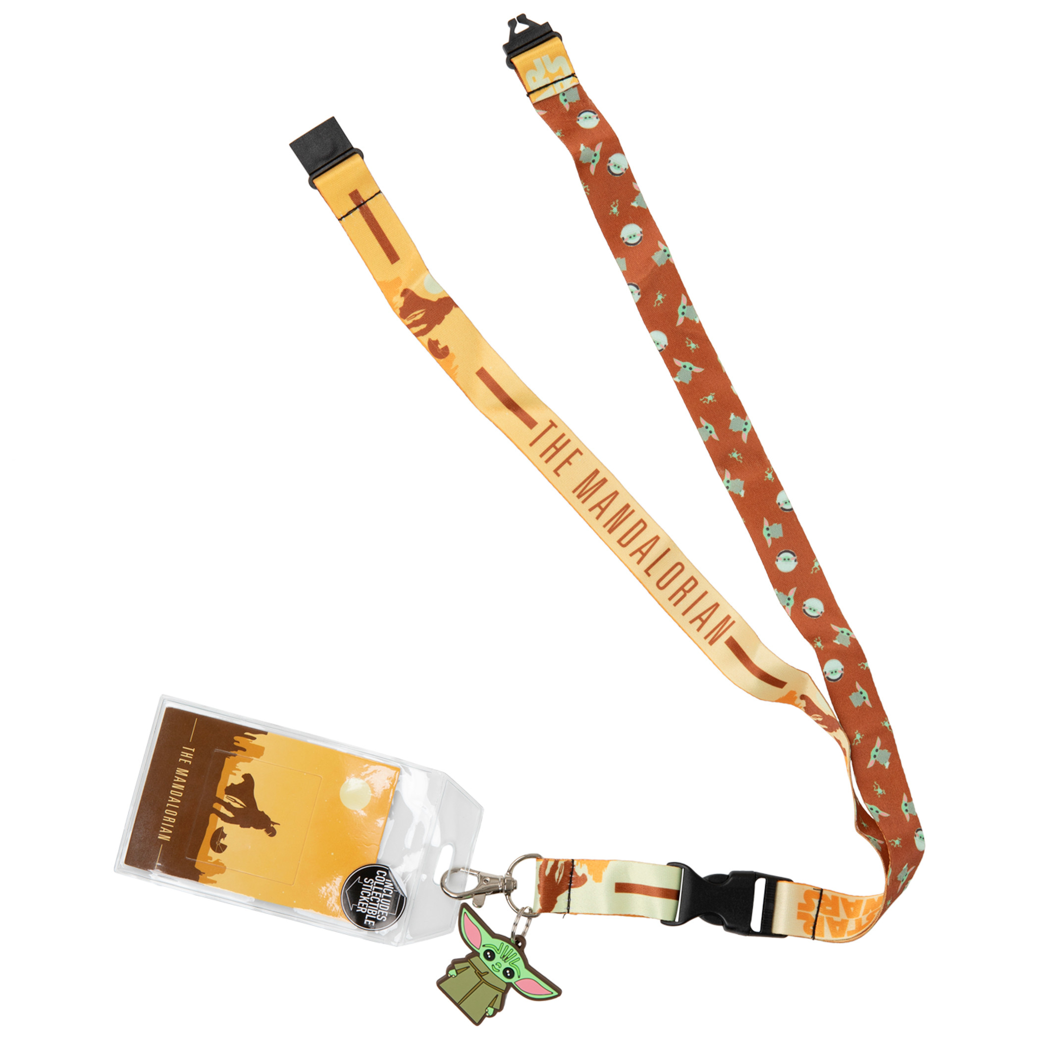 Star Wars Mandalorian The Child Character Lanyard With Charm