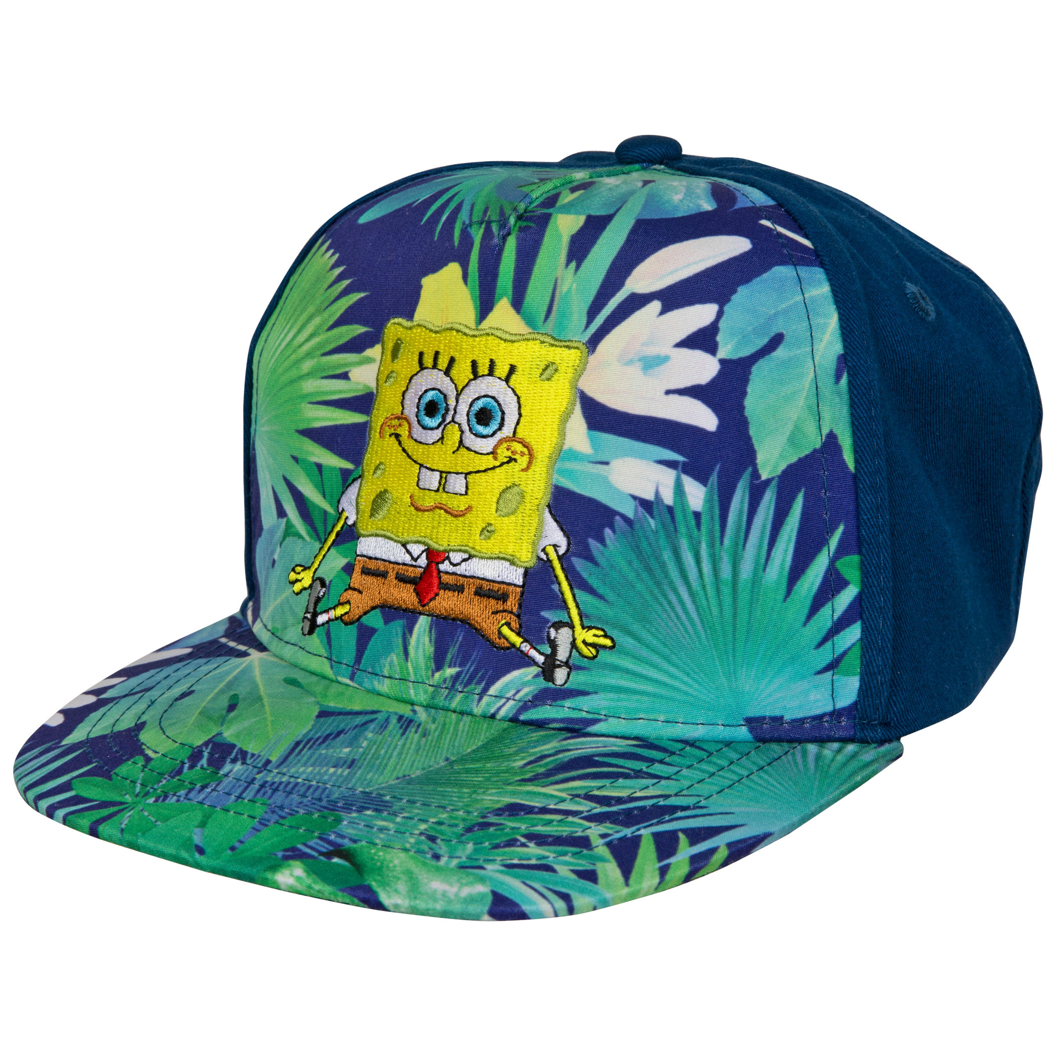 SpongeBob SquarePants Tropical Floral Skater Baseball Hat