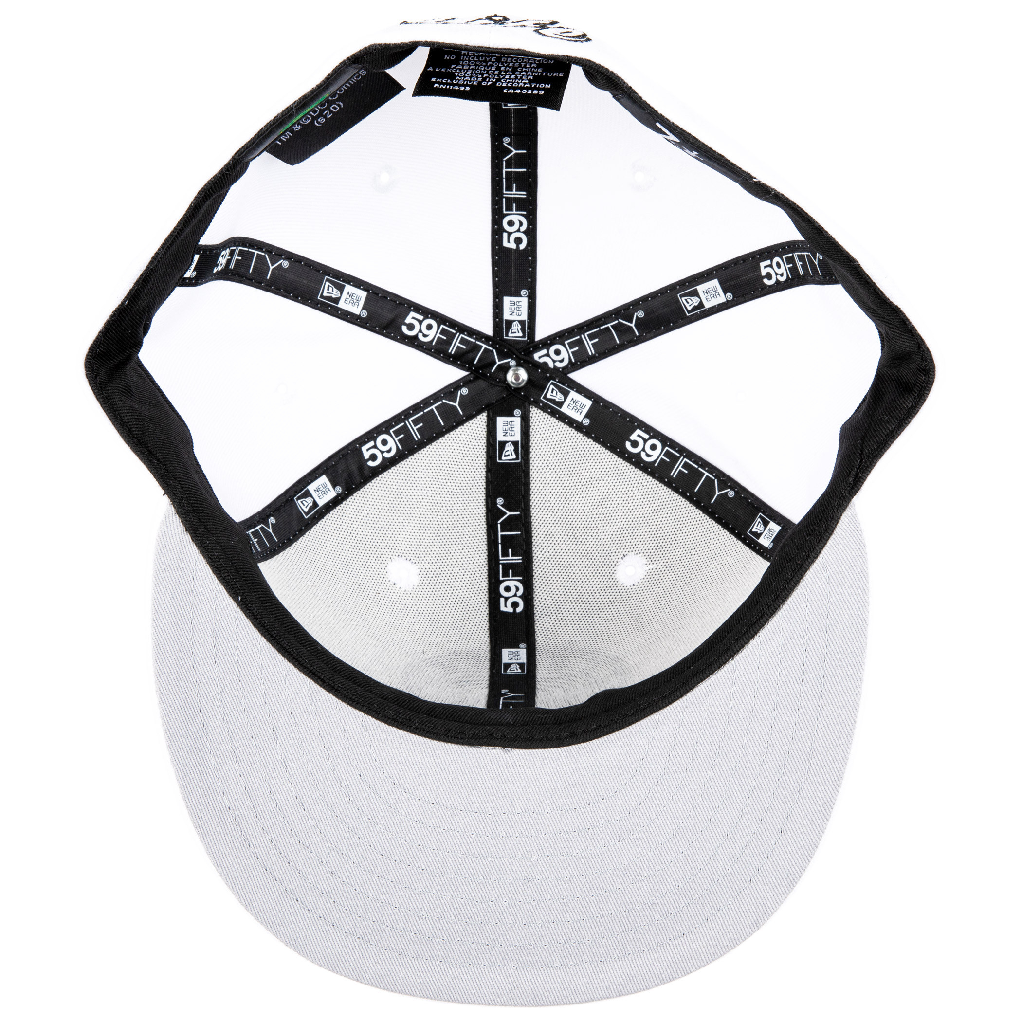 White Lantern Color Block New Era 59Fifty Fitted Hat