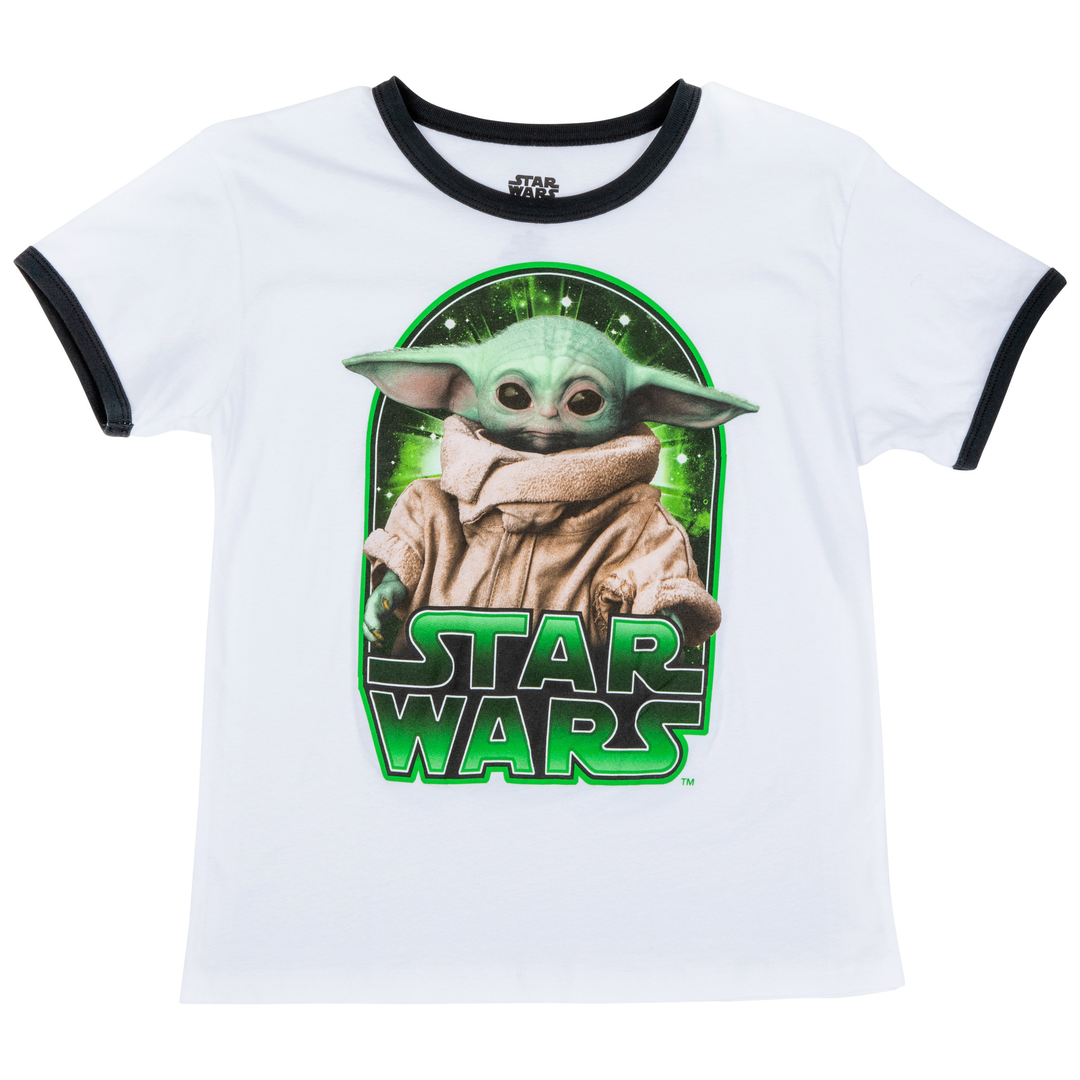Star Wars The Mandalorian The Child Character Ringer T-Shirt