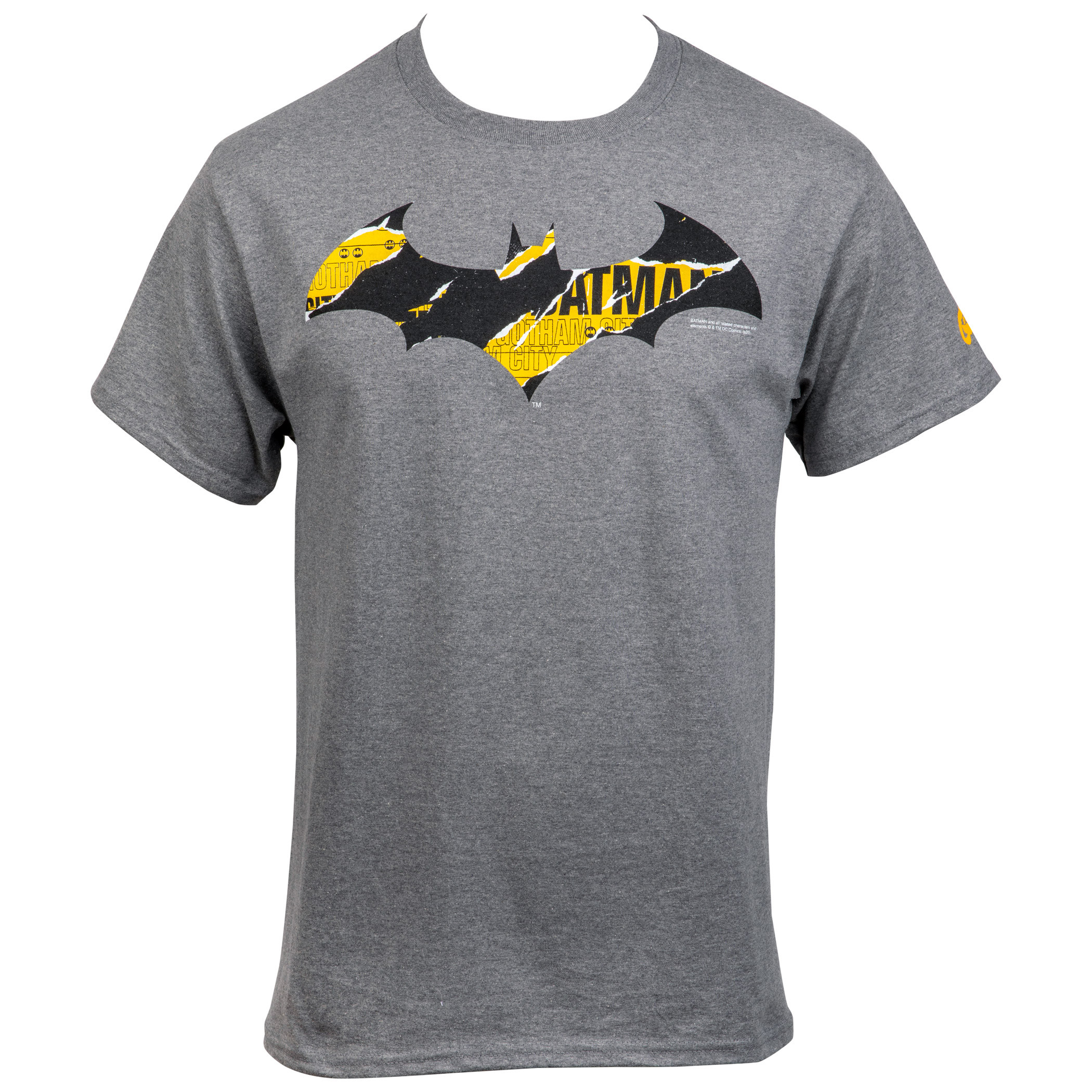 Batman At Work Distressed Symbol T-Shirt