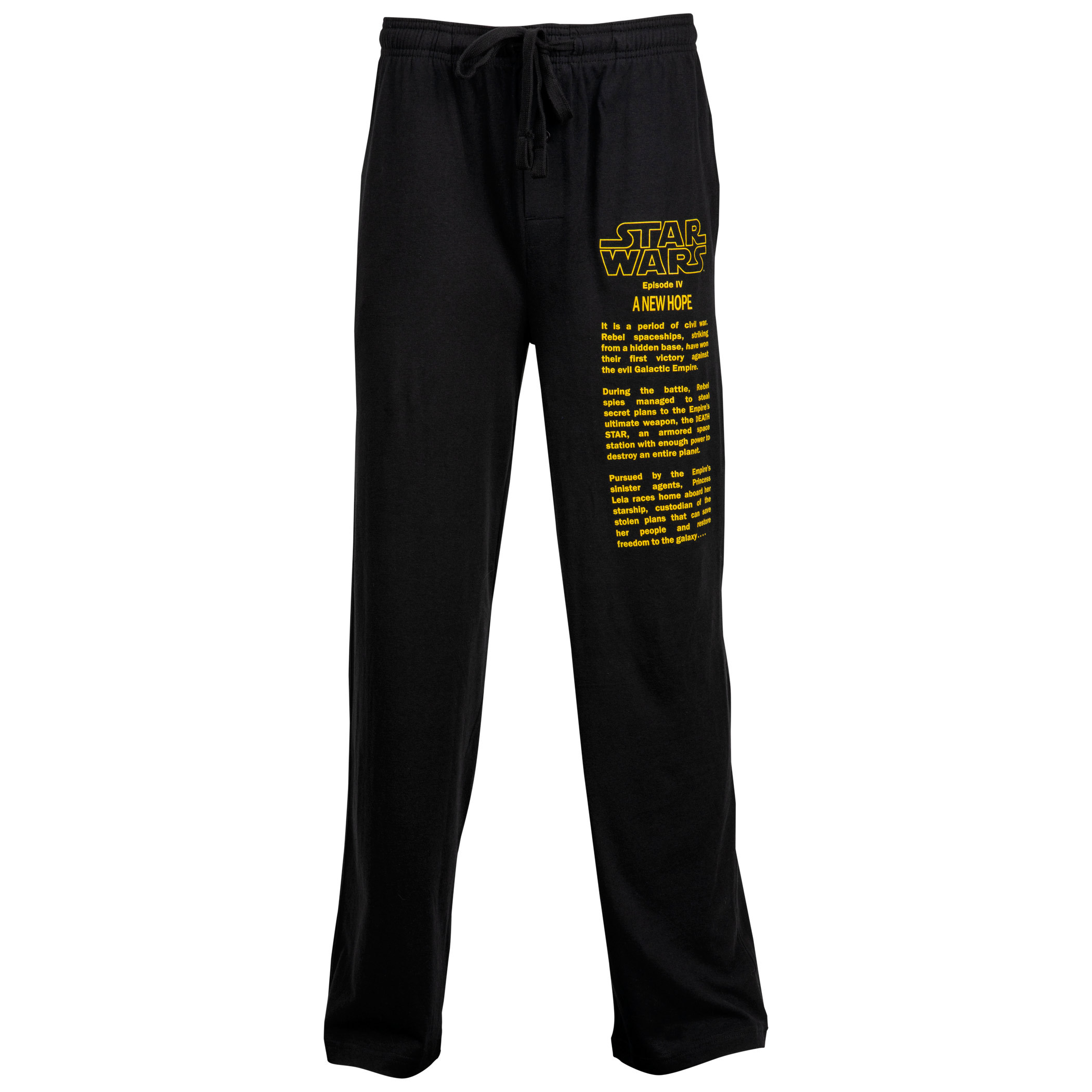 Star Wars A New Hope Opening Text Scroll Unisex Sleep Pants
