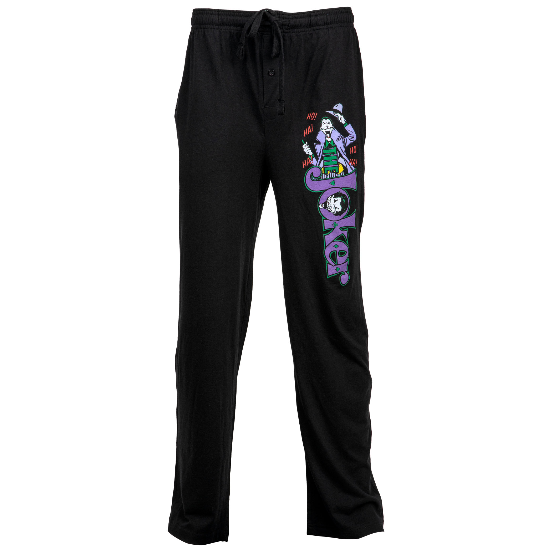 The Joker Character Over Text Unisex Sleep Pants