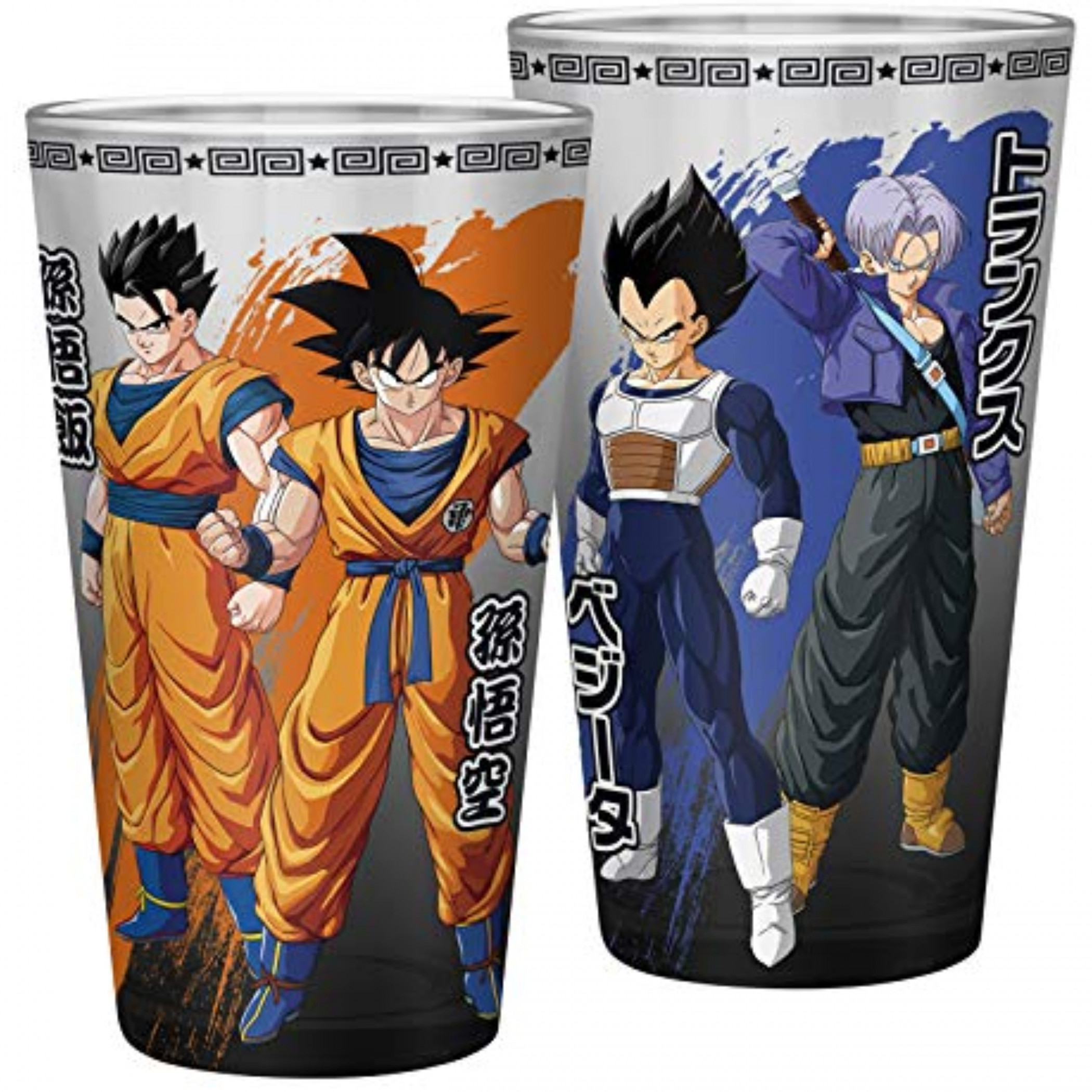 Dragon Ball Z Kakarot Saiyans Family Pint Glass